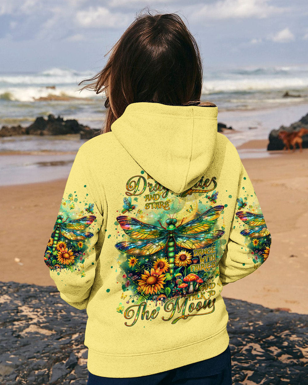 MAY YOU TOUCH DRAGONFLIES AND STARS ALL OVER PRINT - TLNT2009243