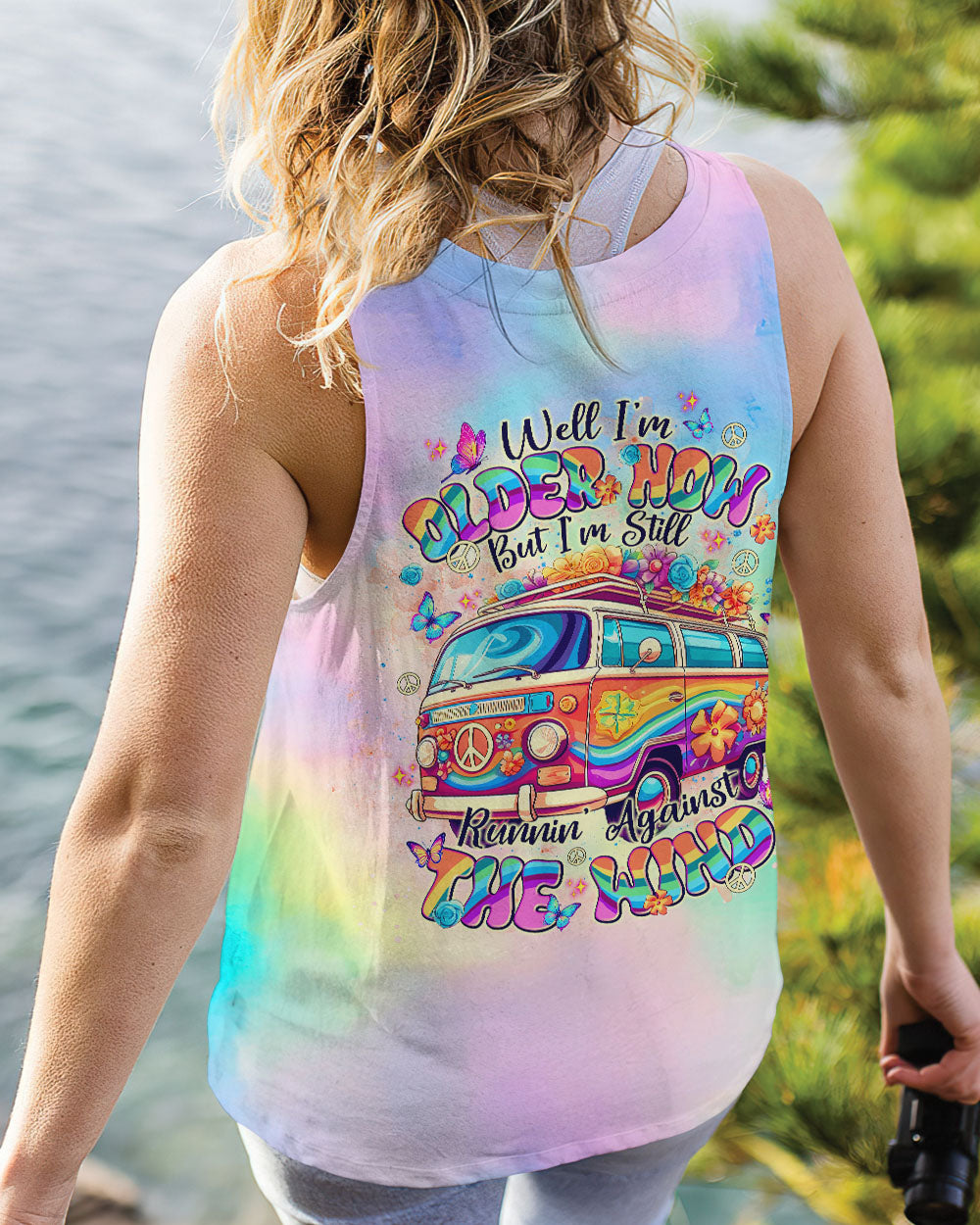 RUNNING AGAINST THE WIND BUS TIE DYE  ALL OVER PRINT - TLNT2101253