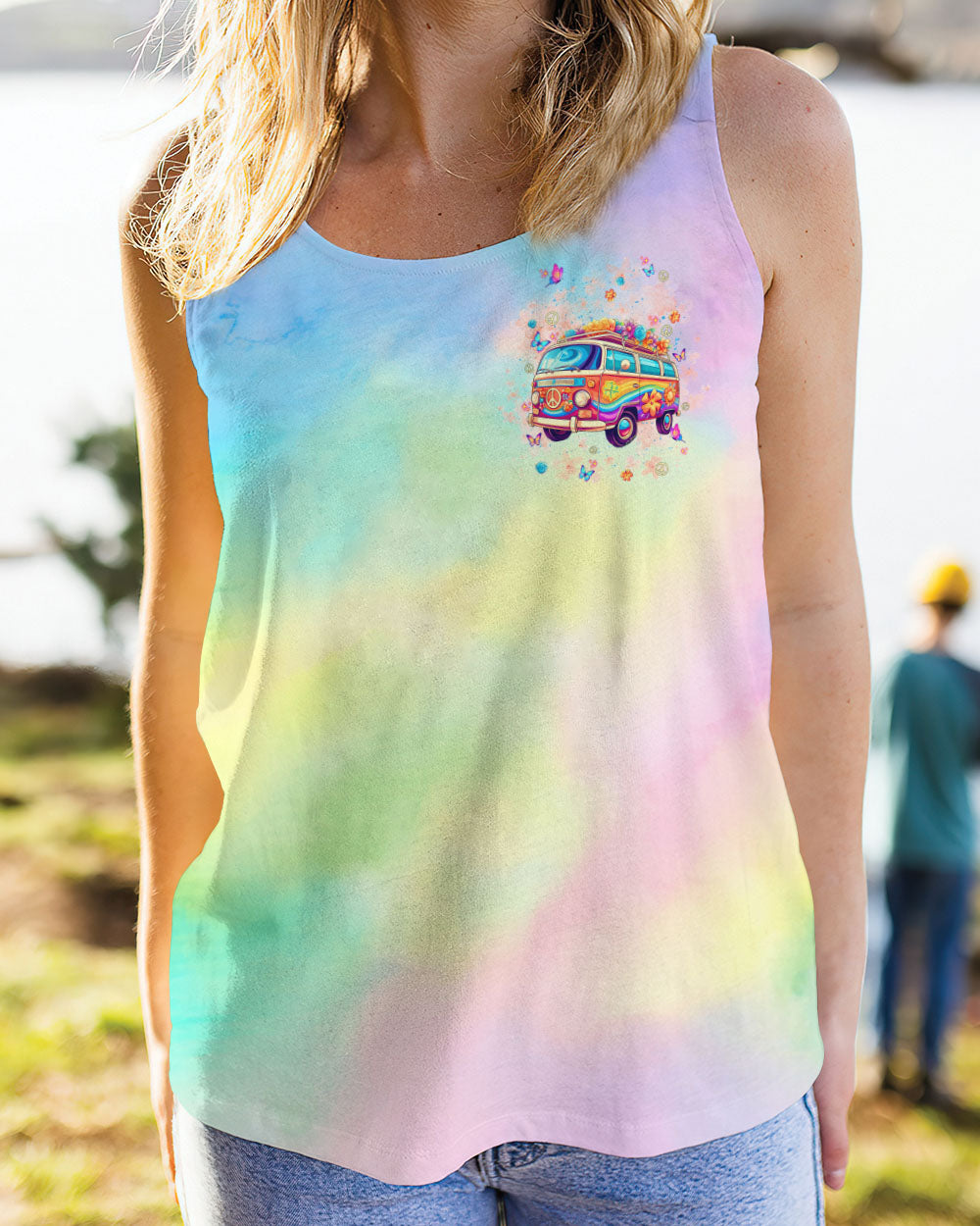 RUNNING AGAINST THE WIND BUS TIE DYE  ALL OVER PRINT - TLNT2101253