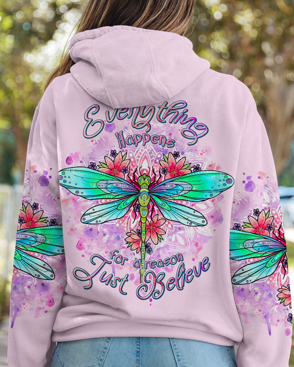 JUST BELIEVE DRAGONFLY ALL OVER PRINT - TLNT2106232