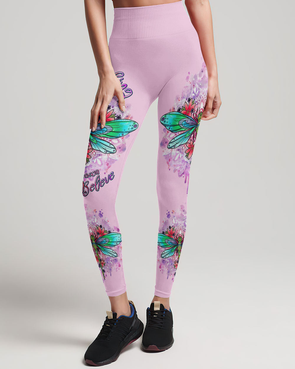 JUST BELIEVE DRAGONFLY ALL OVER PRINT - TLNT2106232
