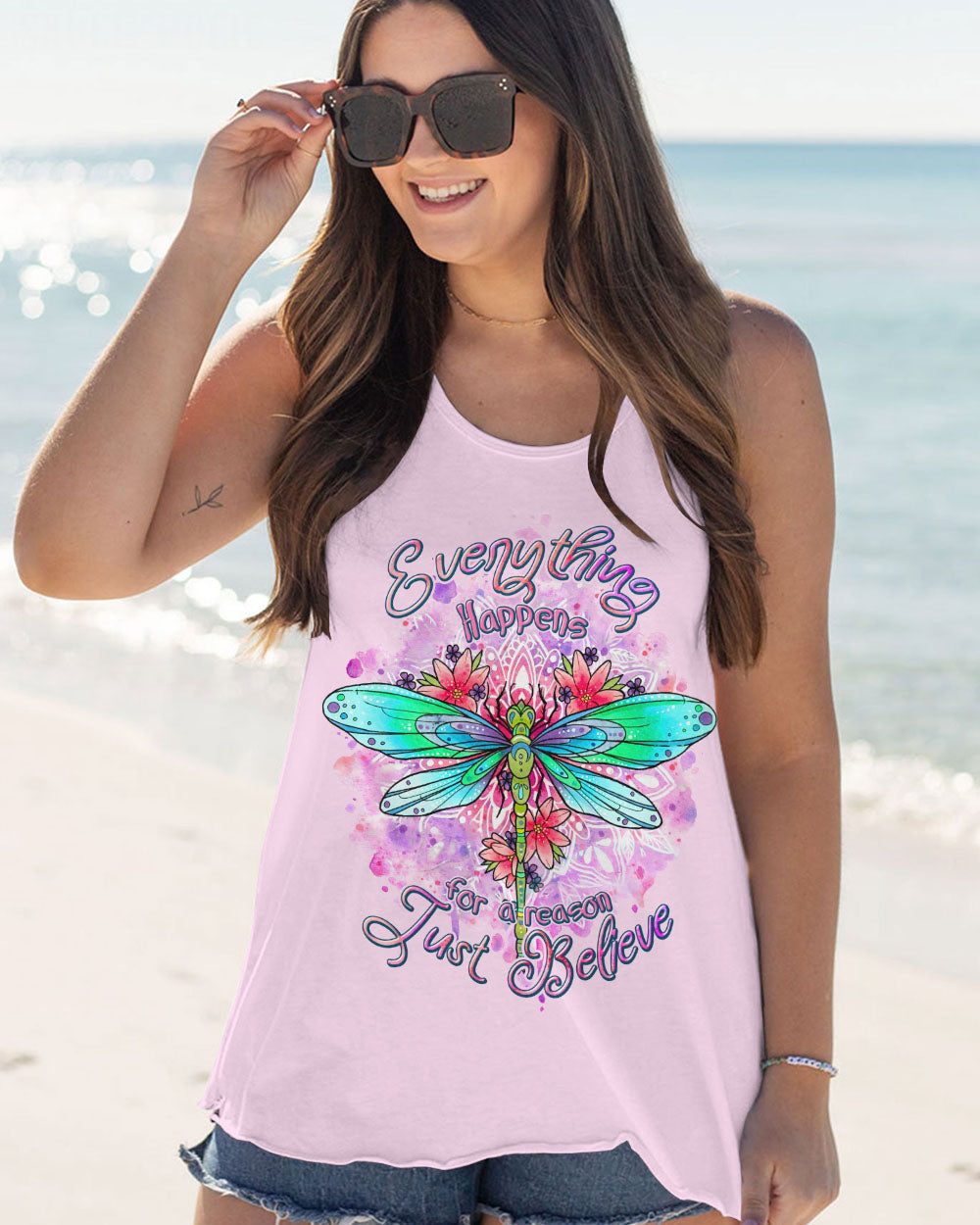 JUST BELIEVE DRAGONFLY ALL OVER PRINT - TLNT2106232