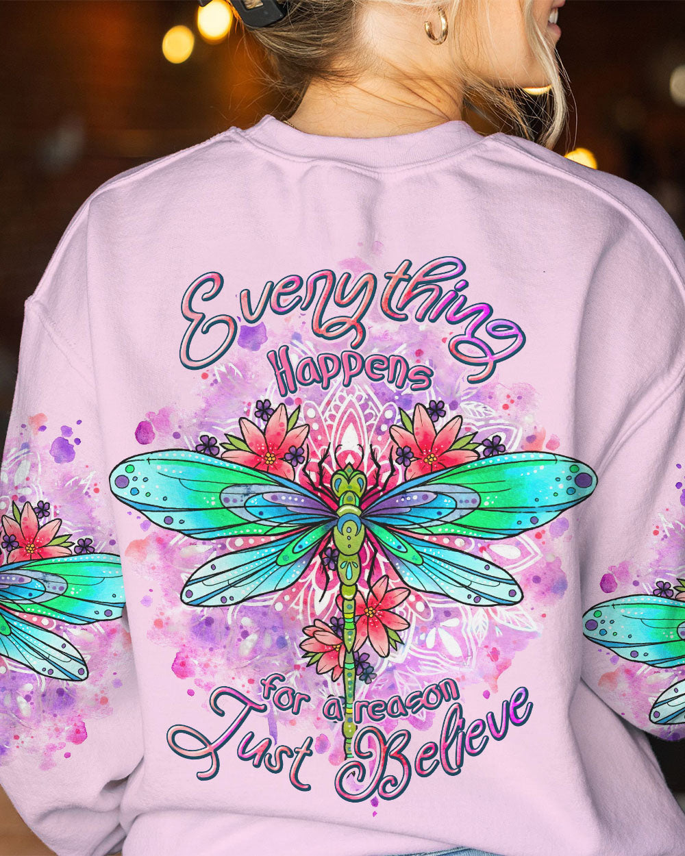 JUST BELIEVE DRAGONFLY ALL OVER PRINT - TLNT2106232