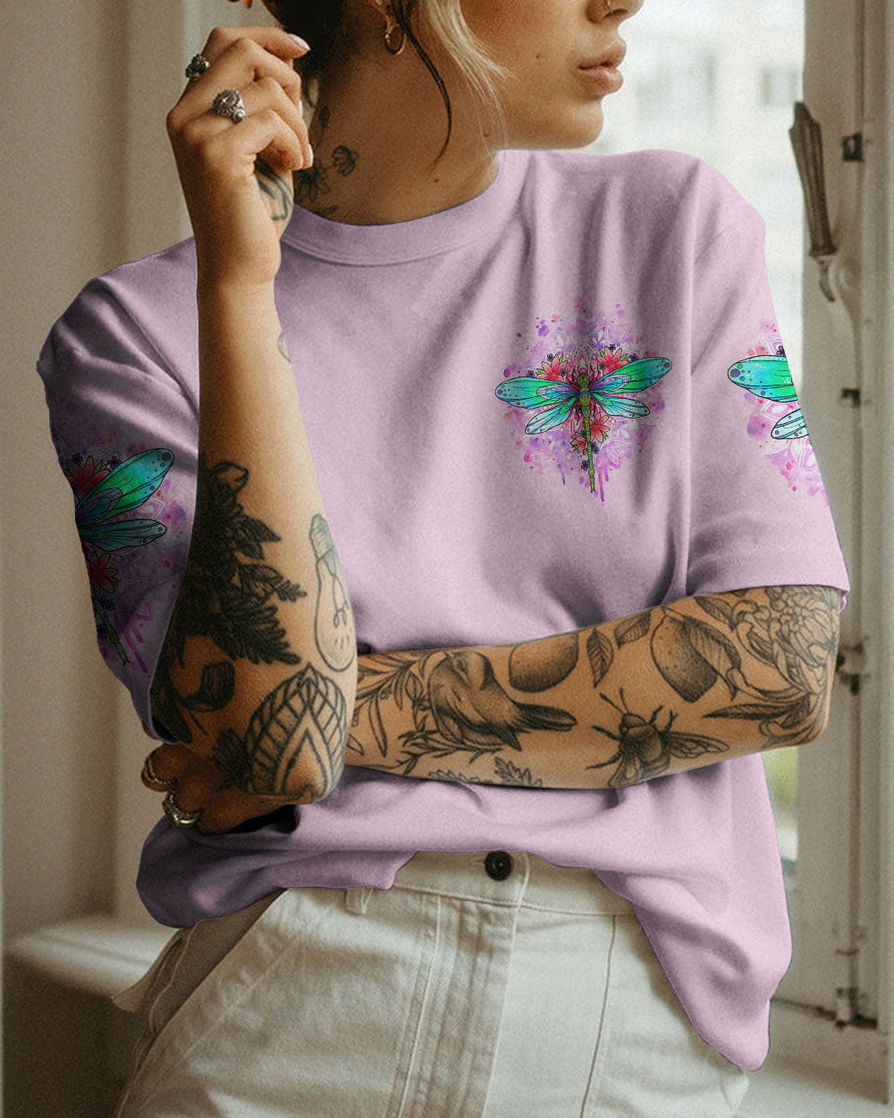 JUST BELIEVE DRAGONFLY ALL OVER PRINT - TLNT2106232