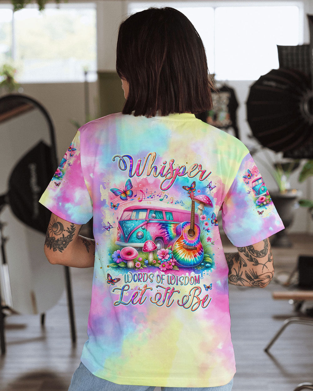 WHISPER WORDS OF WISDOM GUITAR BUS ALL OVER PRINT - TLNT2106243
