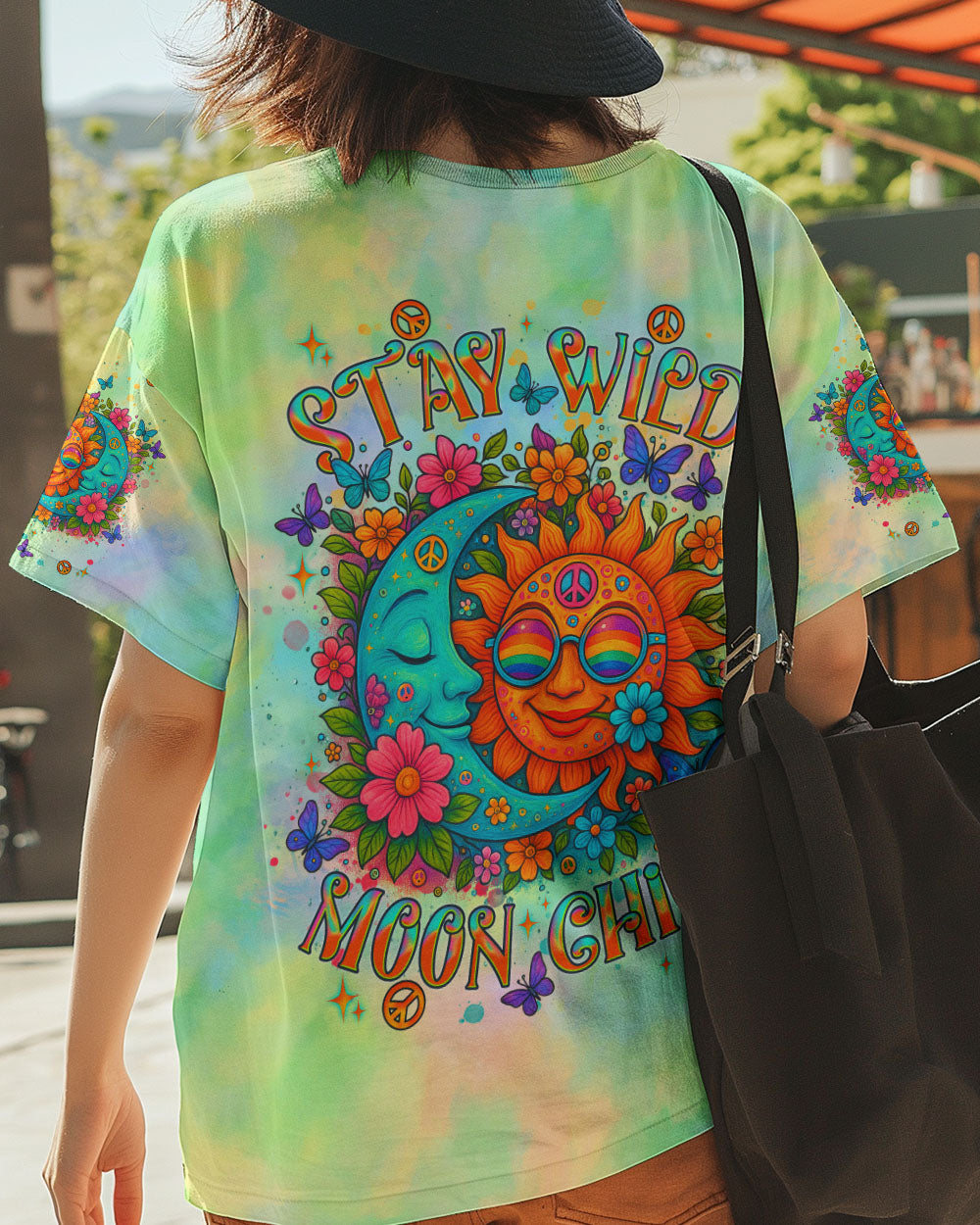 STAY WILD MOON CHILD TIE DYE ALL OVER PRINT - TLNT2204252