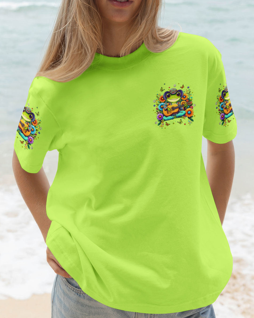 DO WHAT MAKES YOU HAPPY FROG ALL OVER PRINT  - TLNT2208254