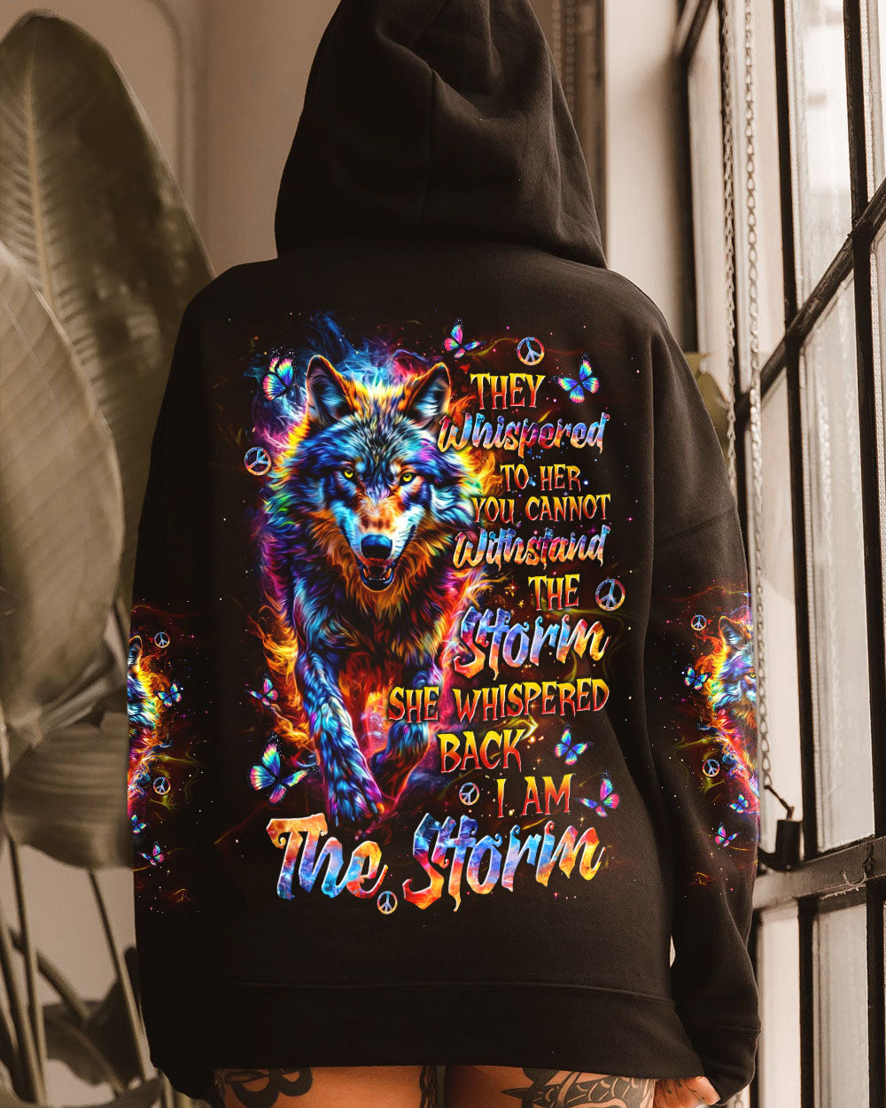 I AM THE STORM WOLF ALL OVER PRINT - TLNT2210251