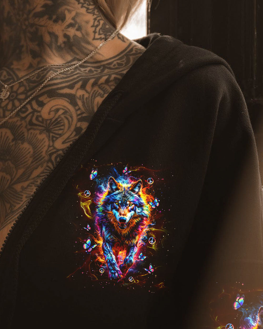 I AM THE STORM WOLF ALL OVER PRINT - TLNT2210251