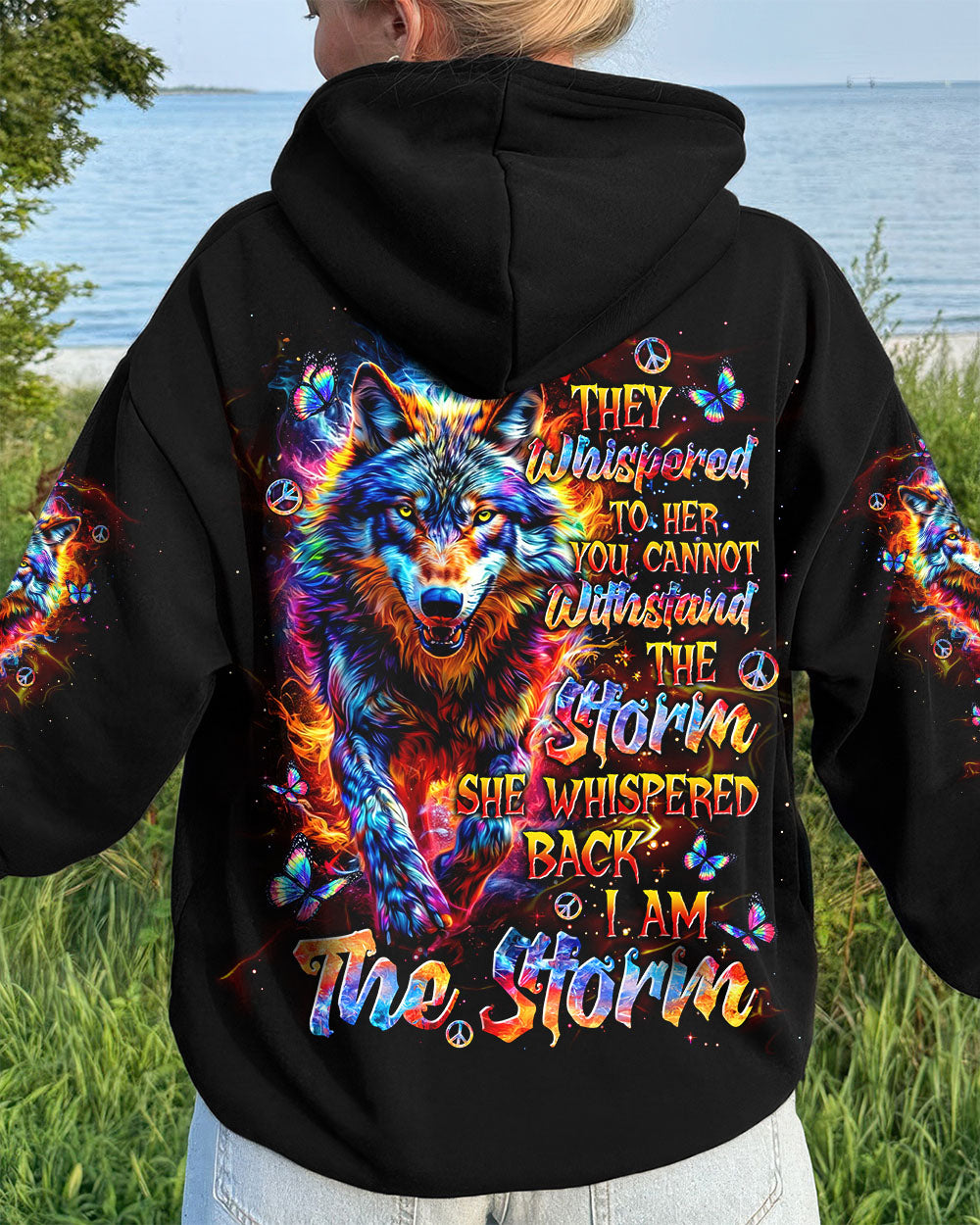 I AM THE STORM WOLF ALL OVER PRINT - TLNT2210251