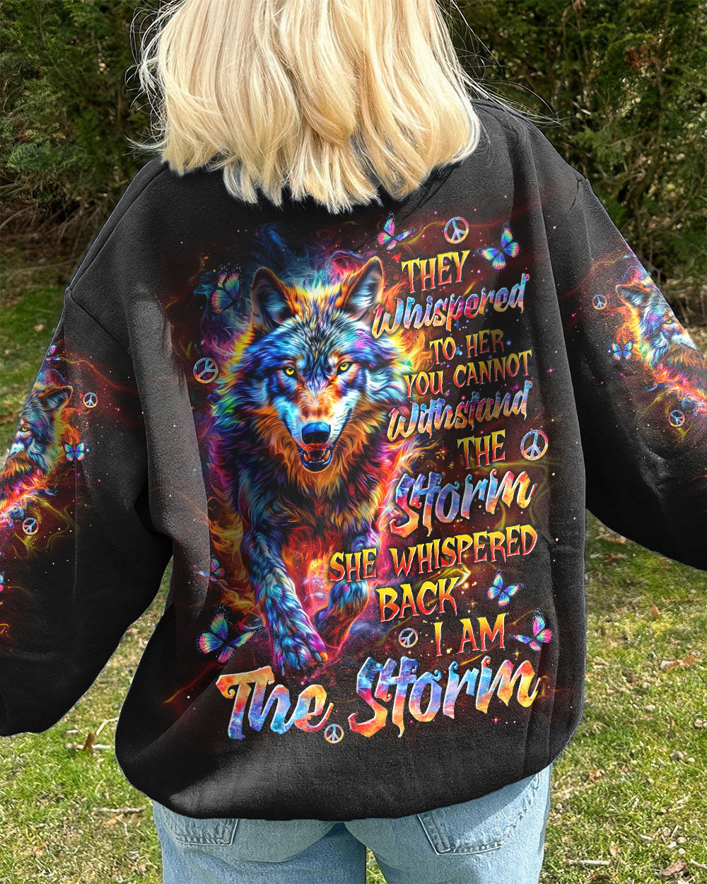 I AM THE STORM WOLF ALL OVER PRINT - TLNT2210251