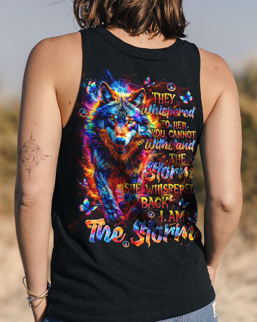 I AM THE STORM WOLF ALL OVER PRINT - TLNT2210251