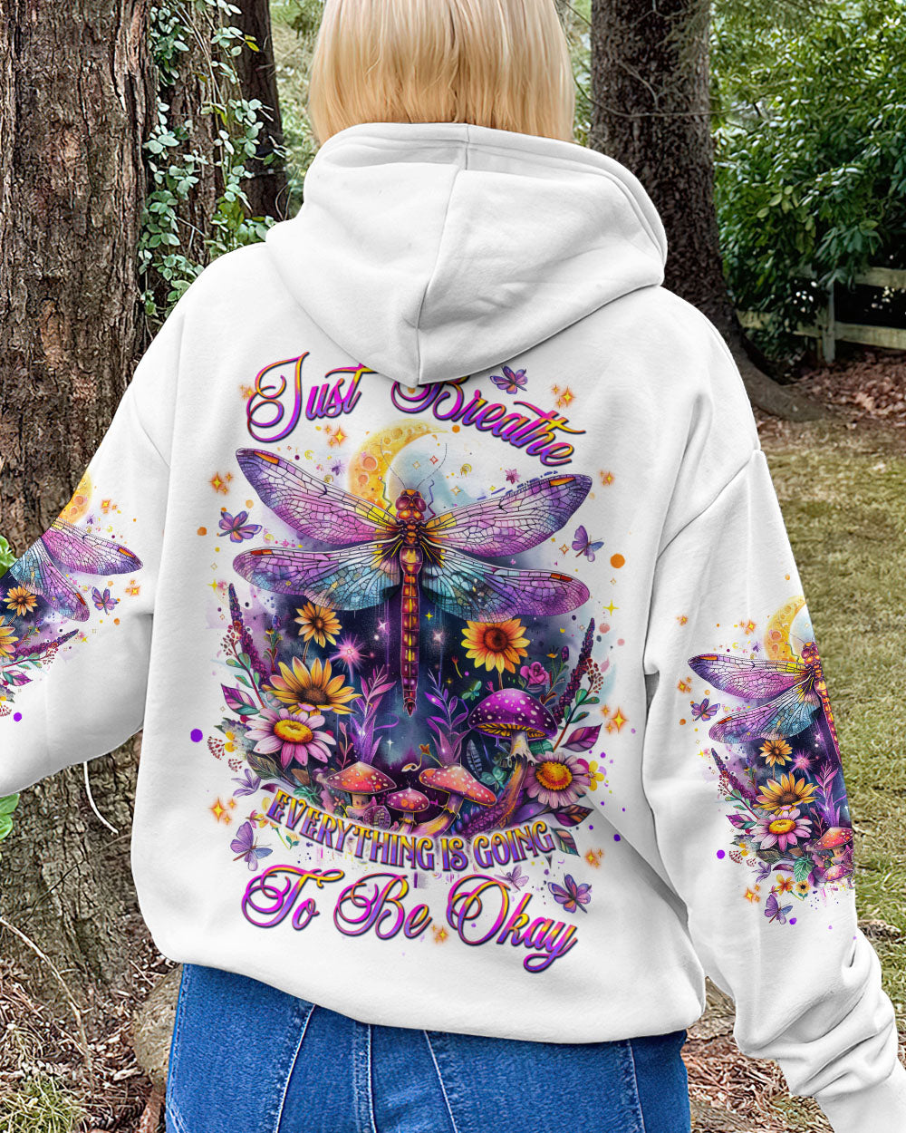 JUST BREATHE DRAGONFLY ALL OVER PRINT  - TLNT2301252