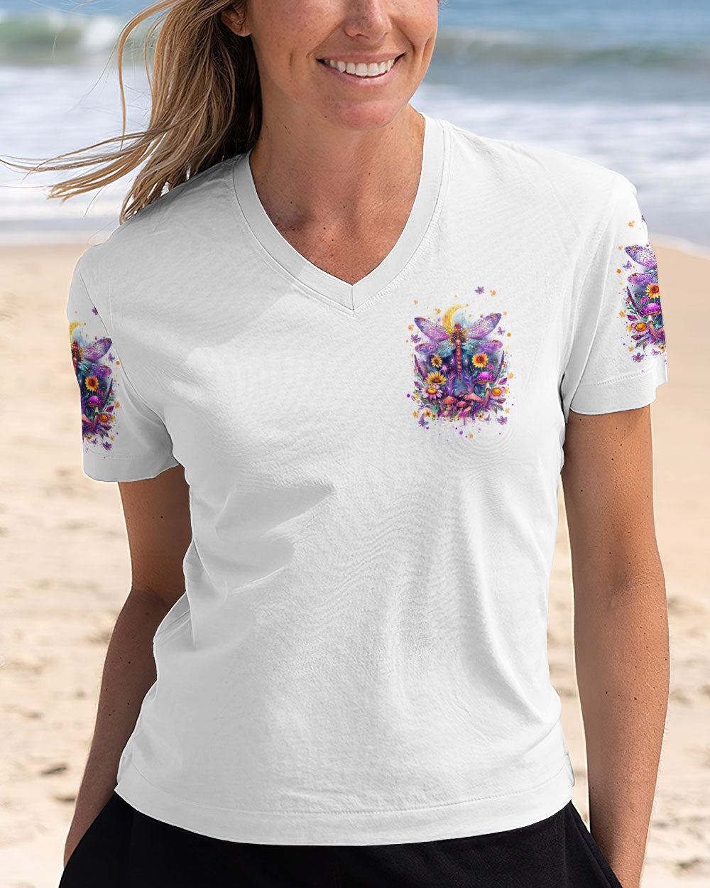 JUST BREATHE DRAGONFLY ALL OVER PRINT  - TLNT2301252