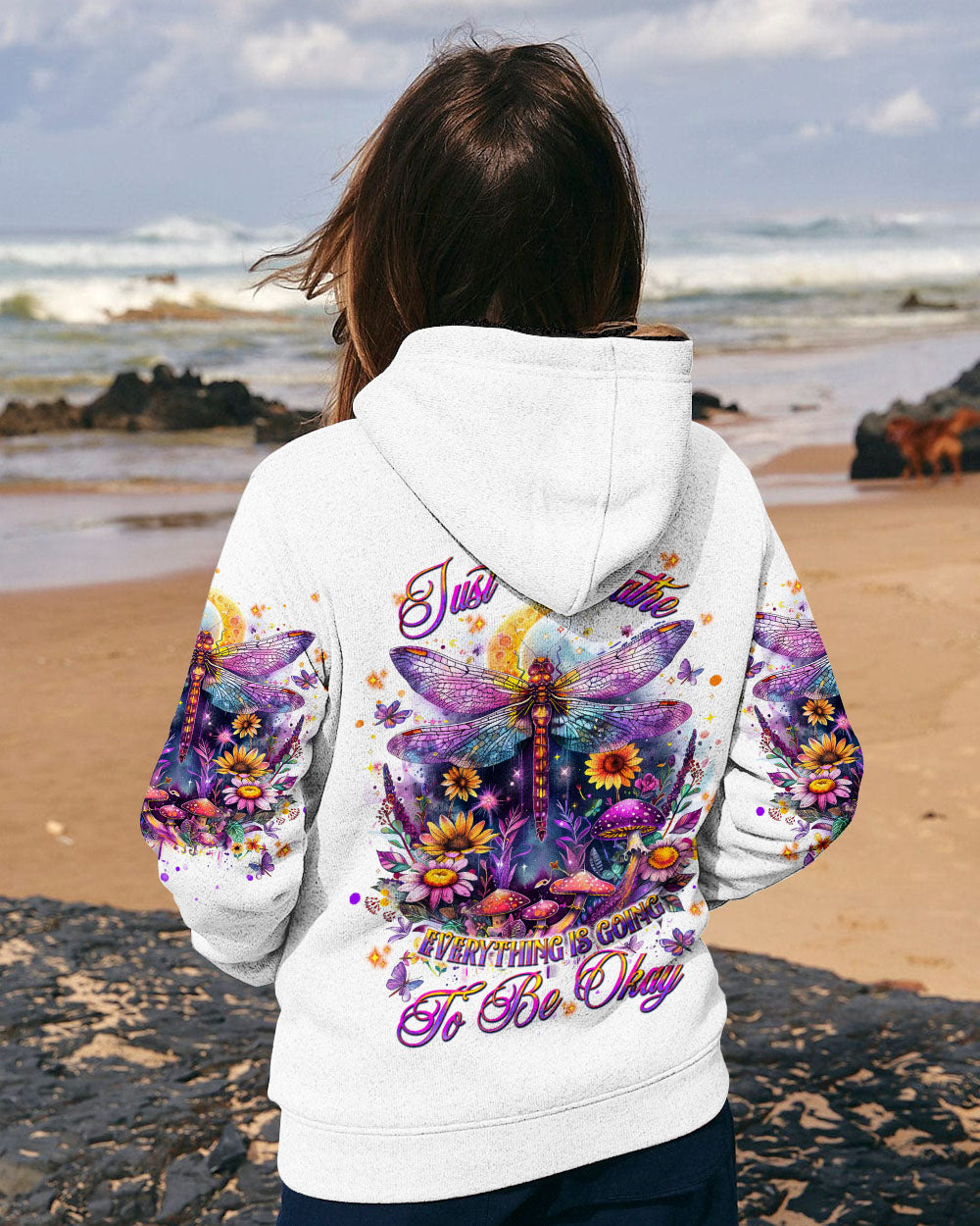 JUST BREATHE DRAGONFLY ALL OVER PRINT  - TLNT2301252