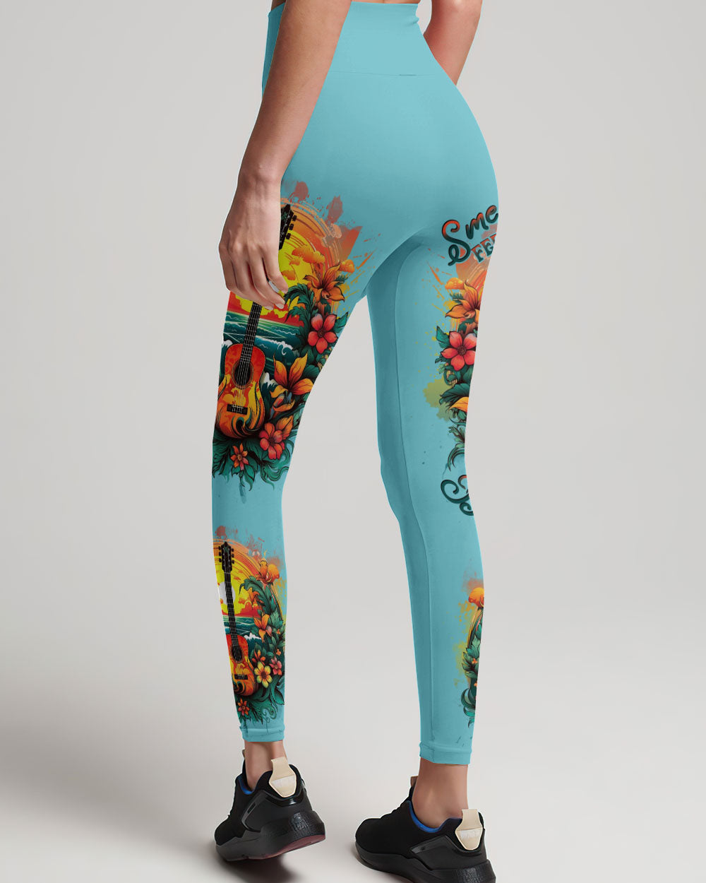 SMELL THE SEA FEEL THE BREEZE GUITAR ALL OVER PRINT - TLNT2306234