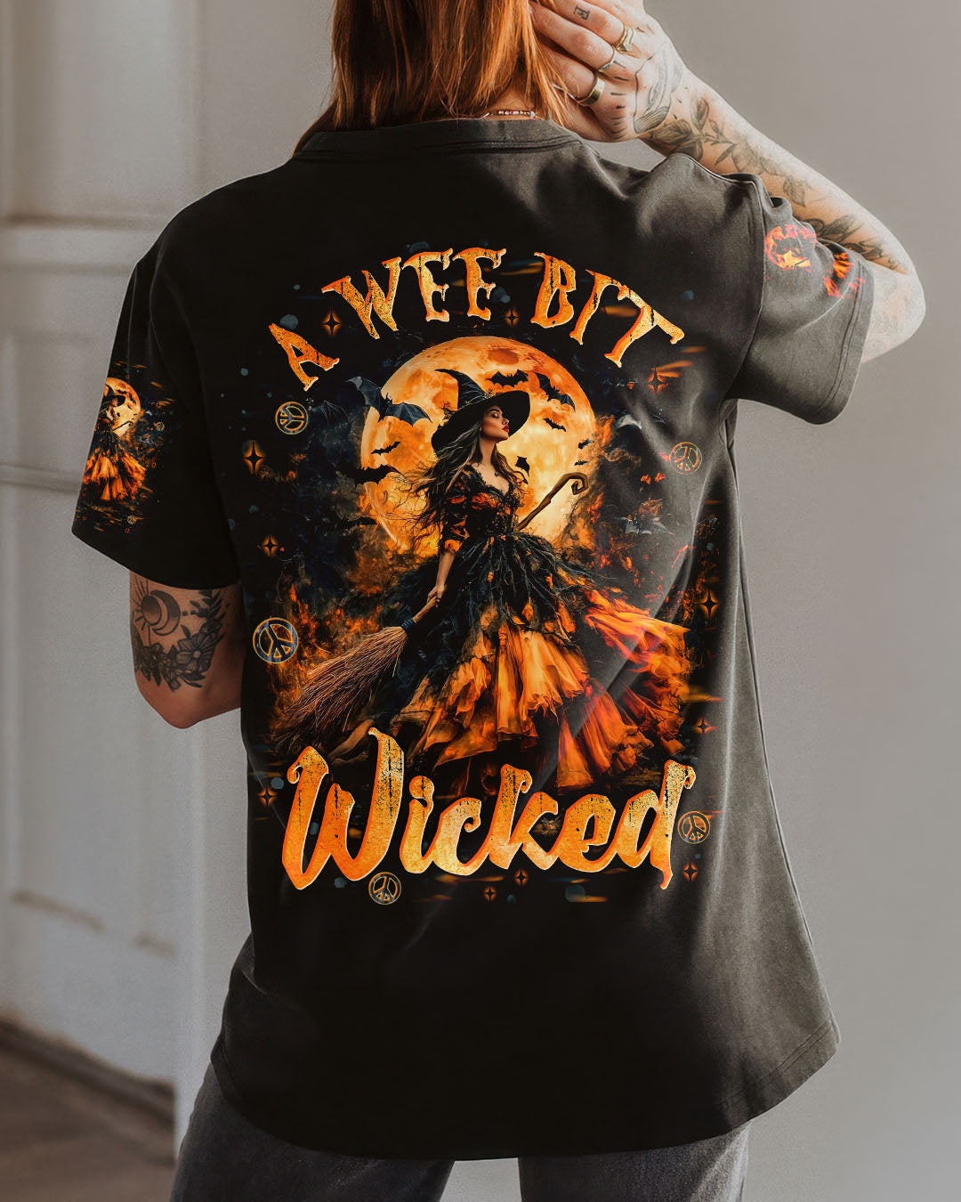 A WEE BIT WICKED HALLOWEEN ALL OVER PRINT - TLNT2308252
