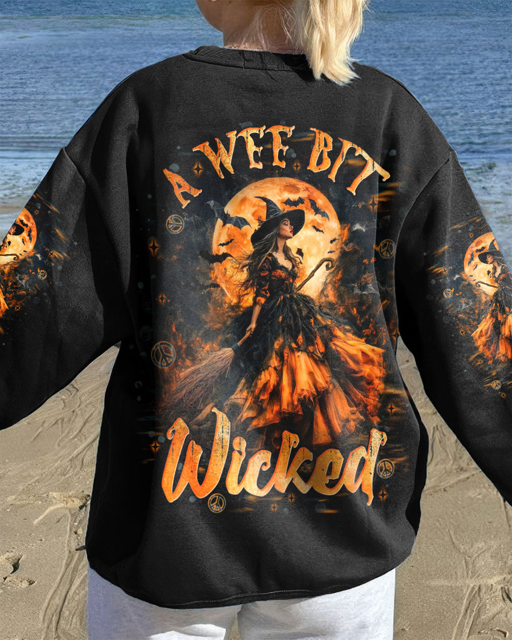 A WEE BIT WICKED HALLOWEEN ALL OVER PRINT - TLNT2308252