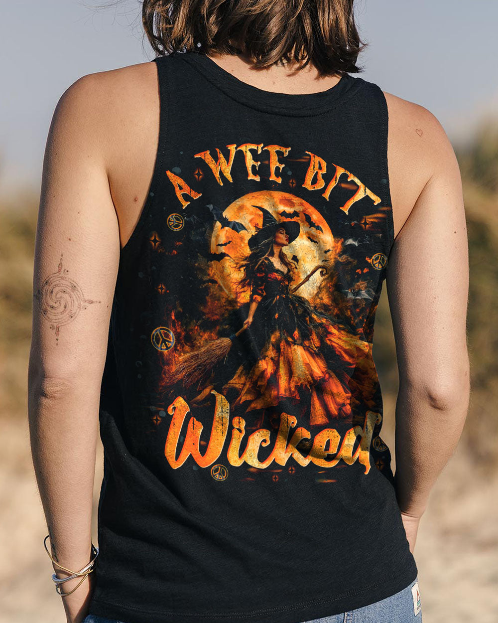 A WEE BIT WICKED HALLOWEEN ALL OVER PRINT - TLNT2308252