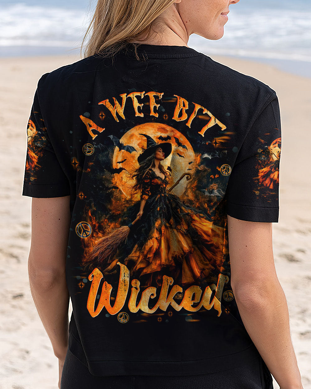 A WEE BIT WICKED HALLOWEEN ALL OVER PRINT - TLNT2308252