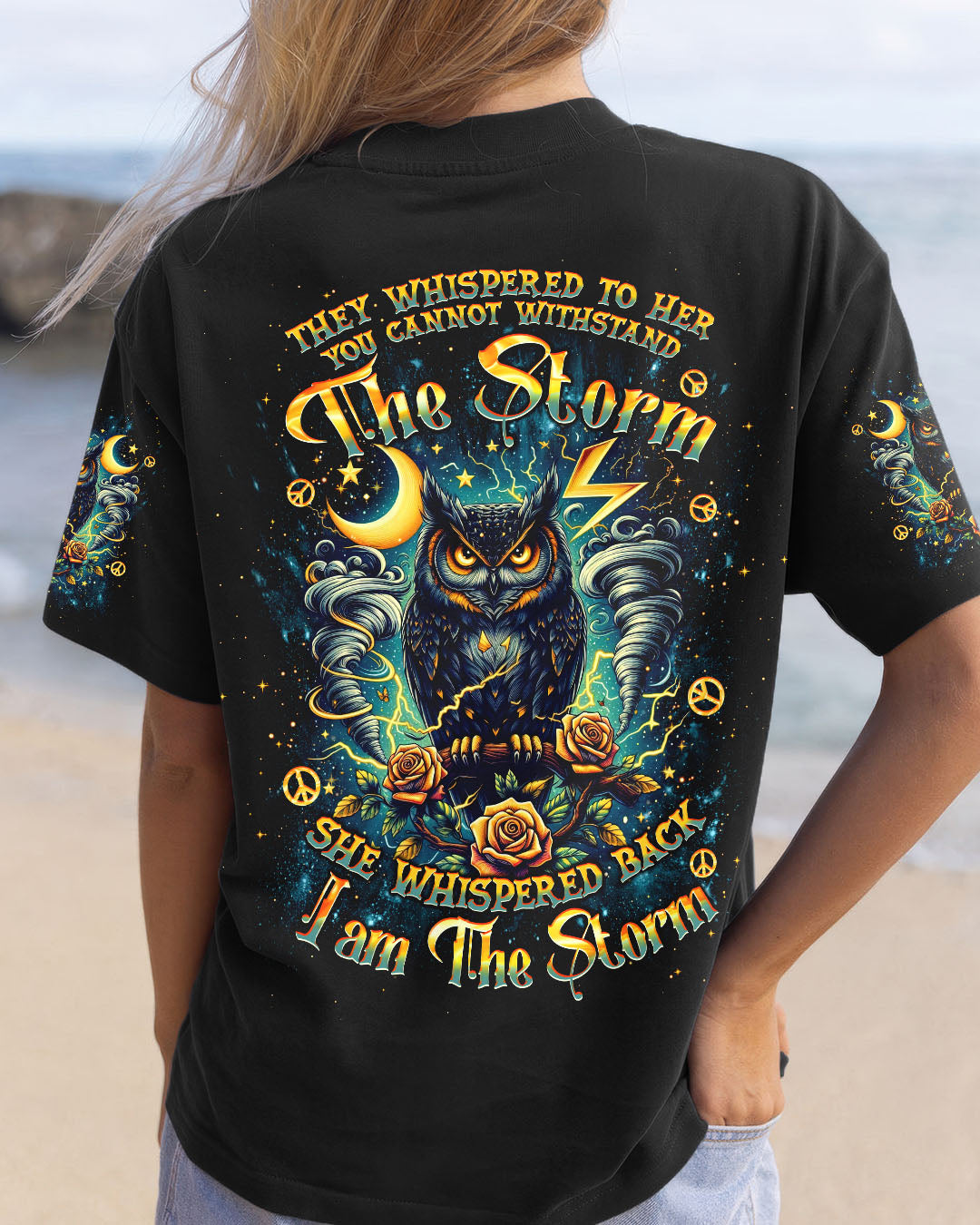 I AM THE STORM OWL ALL OVER PRINT - TLNT2309253