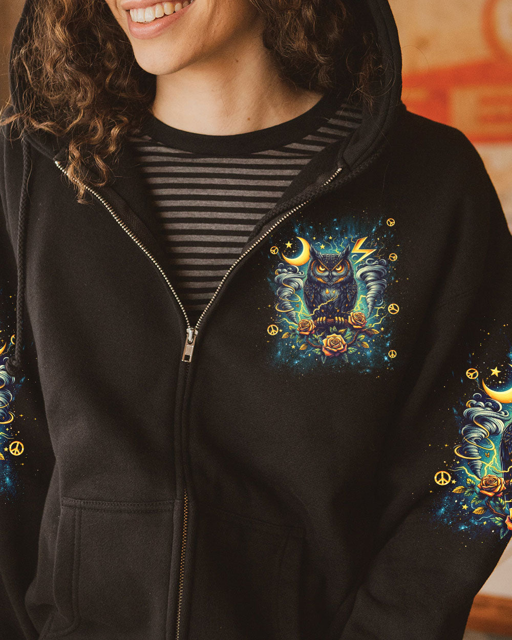 I AM THE STORM OWL ALL OVER PRINT - TLNT2309253