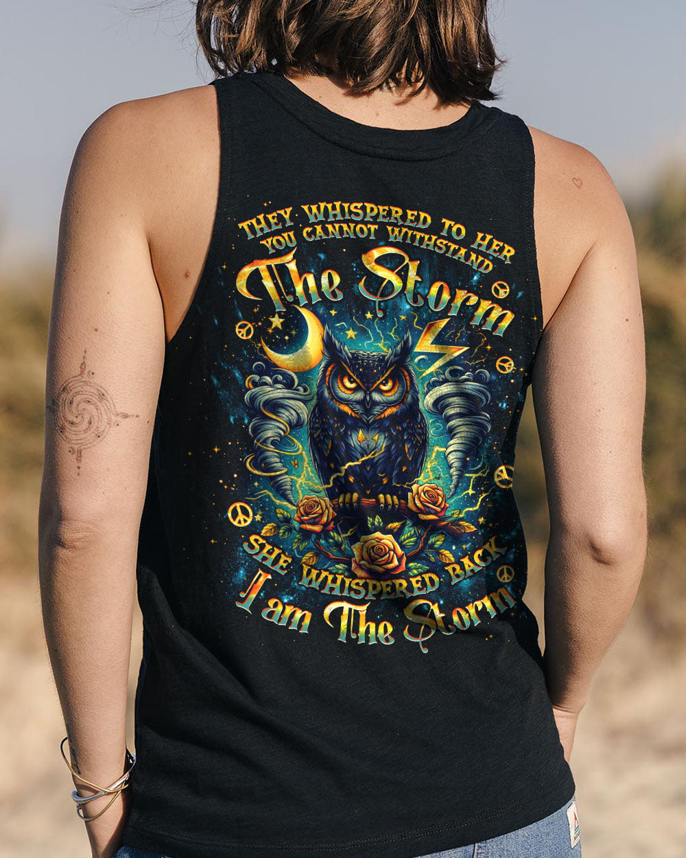 I AM THE STORM OWL ALL OVER PRINT - TLNT2309253