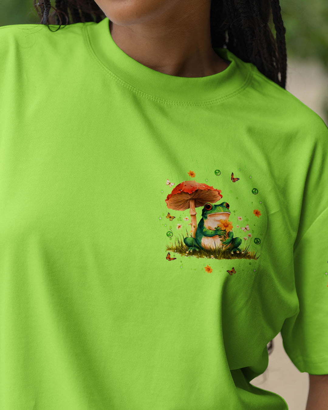 WHISPER WORDS OF WISDOM LET IT BE FROG  ALL OVER PRINT  - TLNT2310252