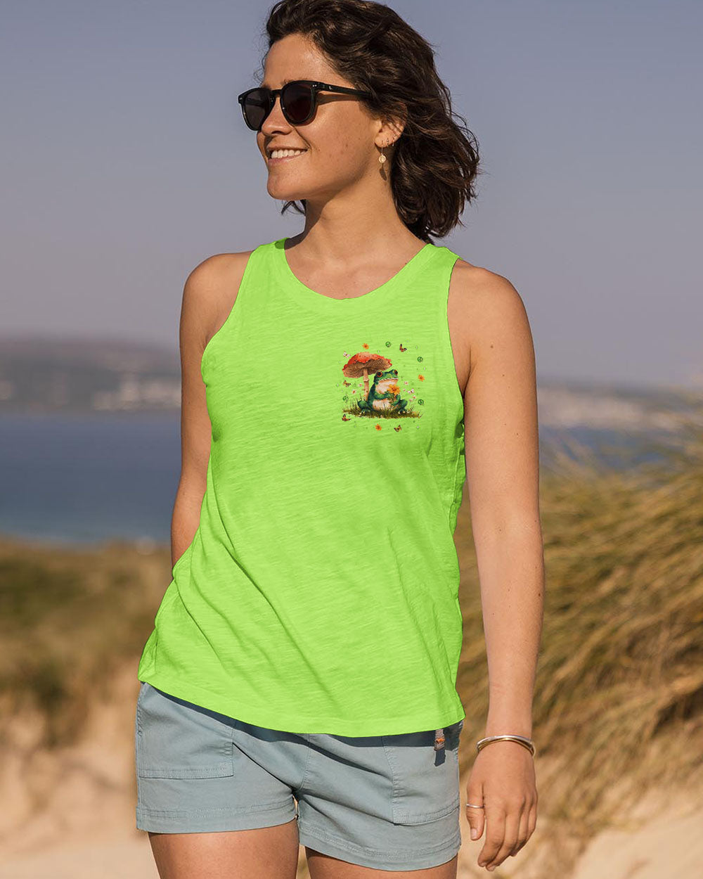 WHISPER WORDS OF WISDOM LET IT BE FROG  ALL OVER PRINT  - TLNT2310252
