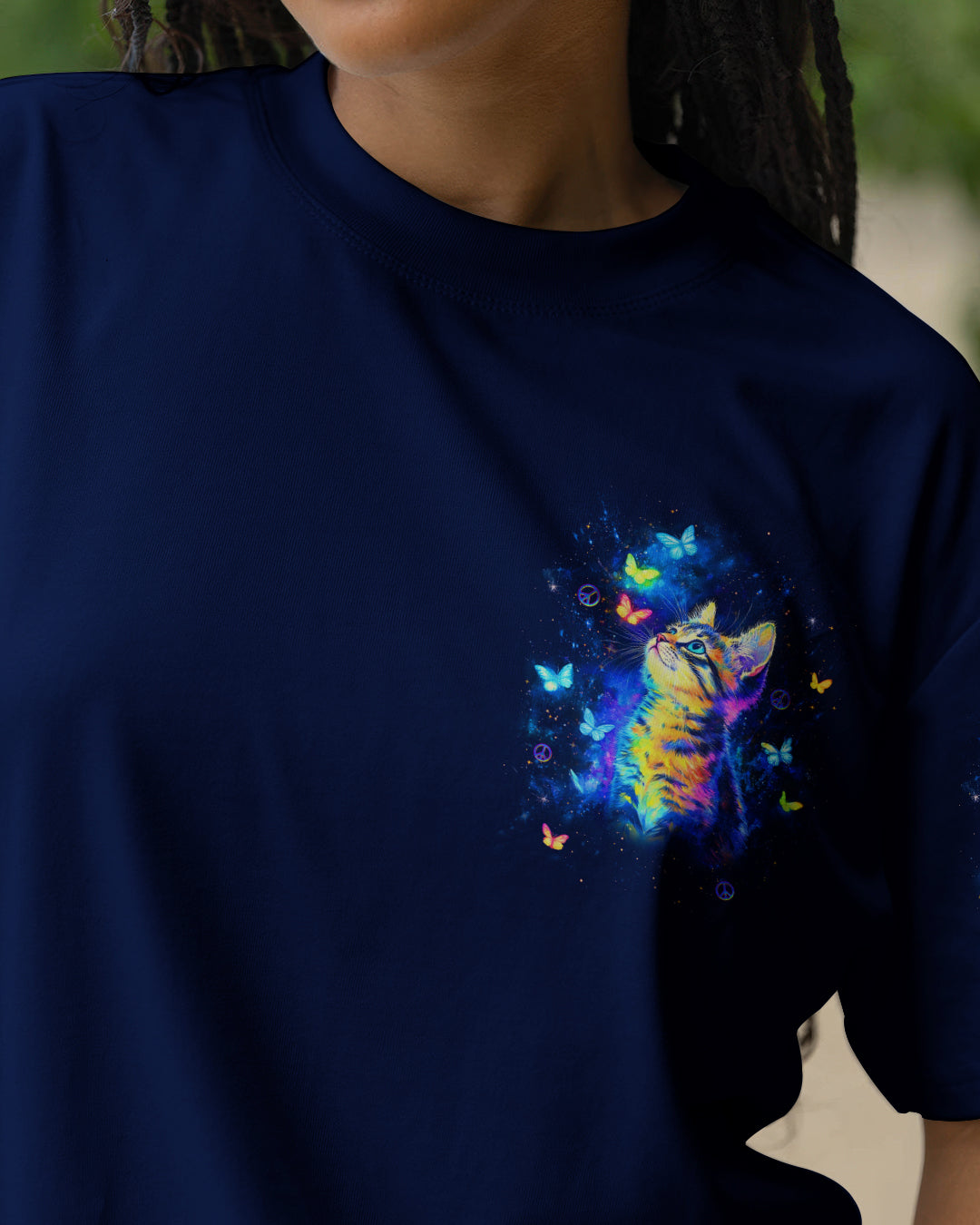 I BELIEVE THERE ARE ANGELS AMONG US CAT ALL OVER PRINT - TLNT2312252