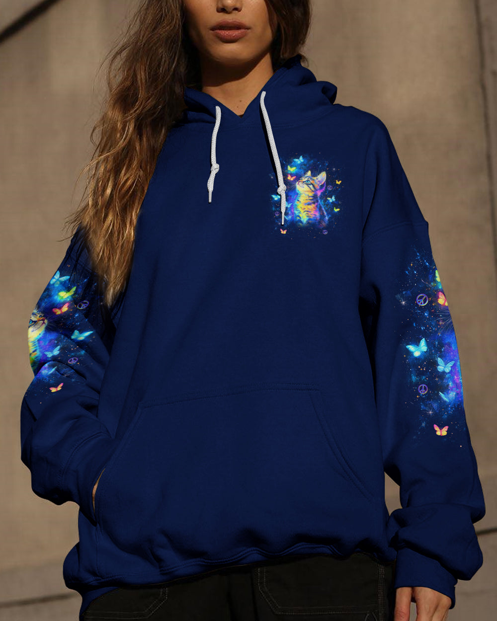 I BELIEVE THERE ARE ANGELS AMONG US CAT ALL OVER PRINT - TLNT2312252