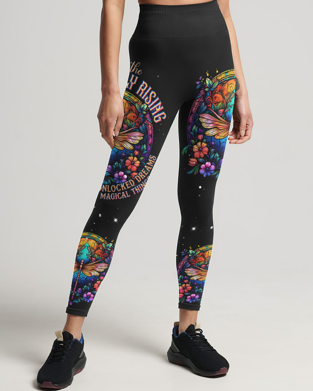 I AM THE DRAGONFLY RISING COLORFUL ALL OVER PRINT - TLNT2405232