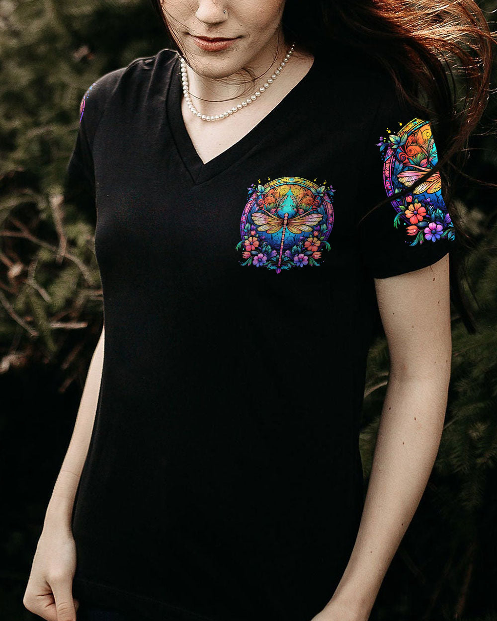 I AM THE DRAGONFLY RISING COLORFUL ALL OVER PRINT - TLNT2405232