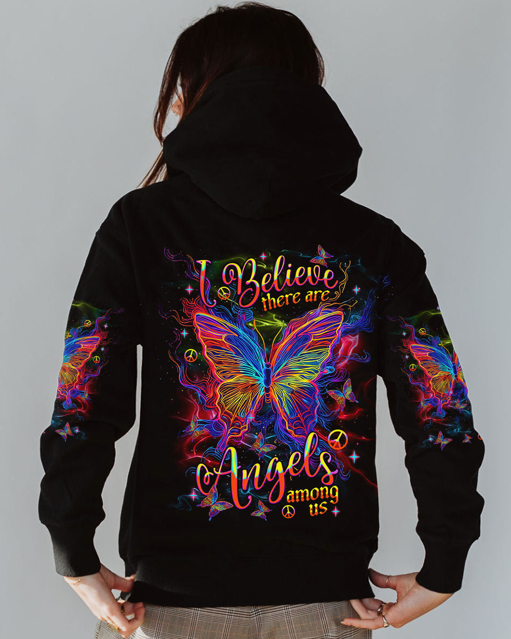 I BELIEVE THERE ARE ANGELS AMONG US WINGS ALL OVER PRINT  - TLNT2503251