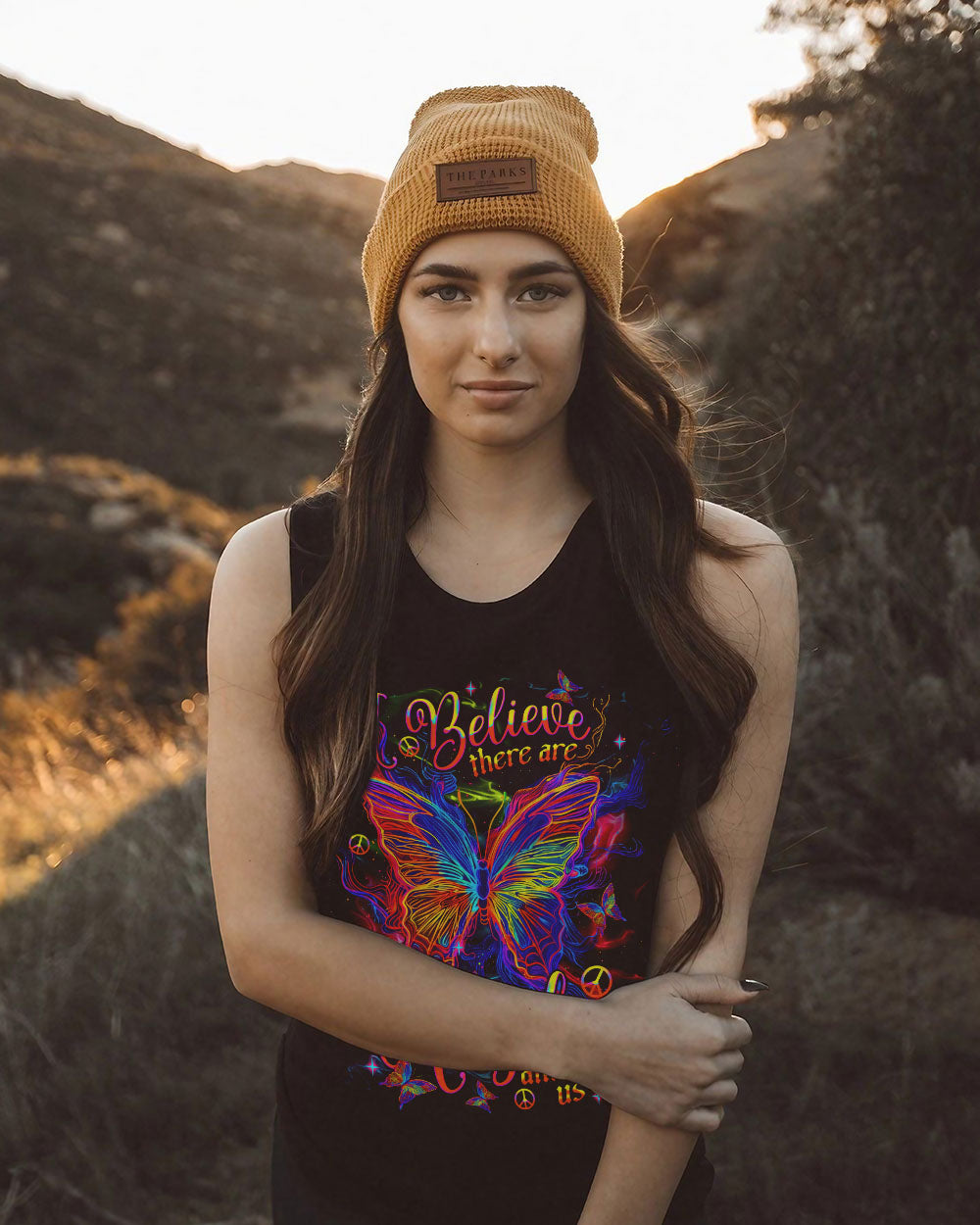 I BELIEVE THERE ARE ANGELS AMONG US WINGS ALL OVER PRINT  - TLNT2503251