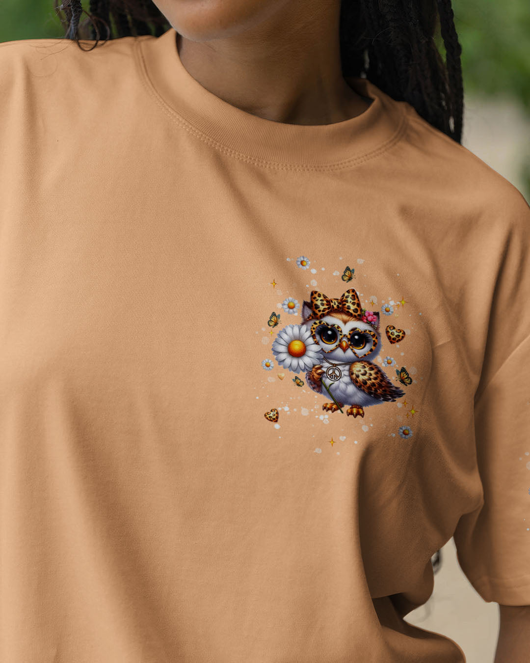 YES I AM THE CRAZY OWL LADY ALL OVER PRINT - TLNT2506253