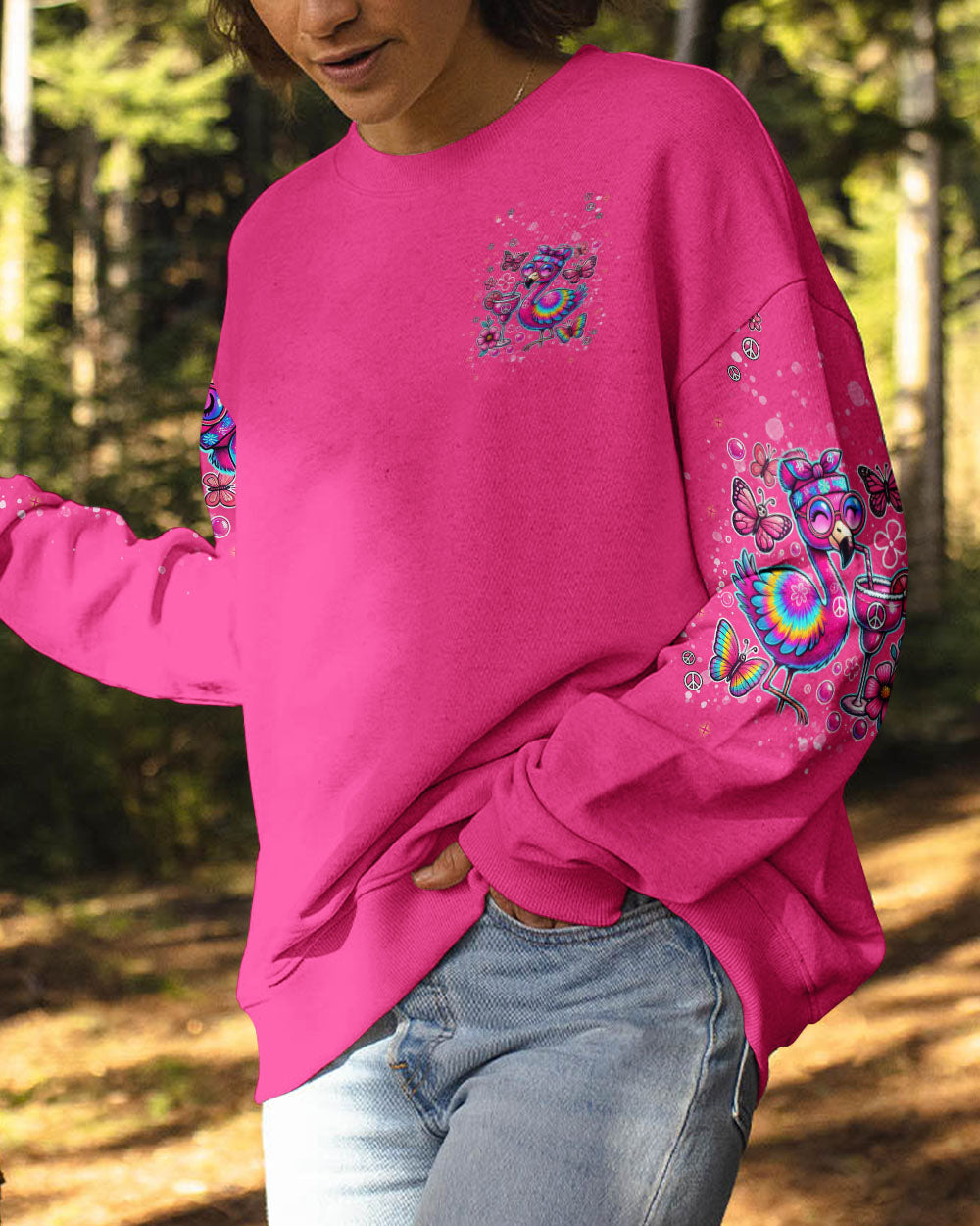 IF IT INVOLVES MARGARITAS AND FLAMINGOS COUNT ME IN ALL OVER PRINT - TLNT2507243