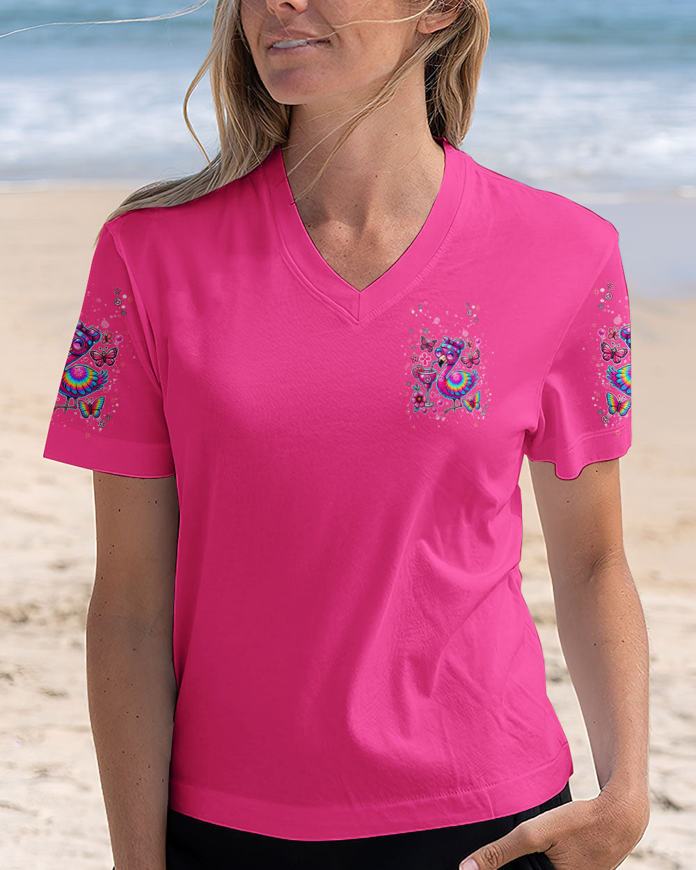 IF IT INVOLVES MARGARITAS AND FLAMINGOS COUNT ME IN ALL OVER PRINT - TLNT2507243