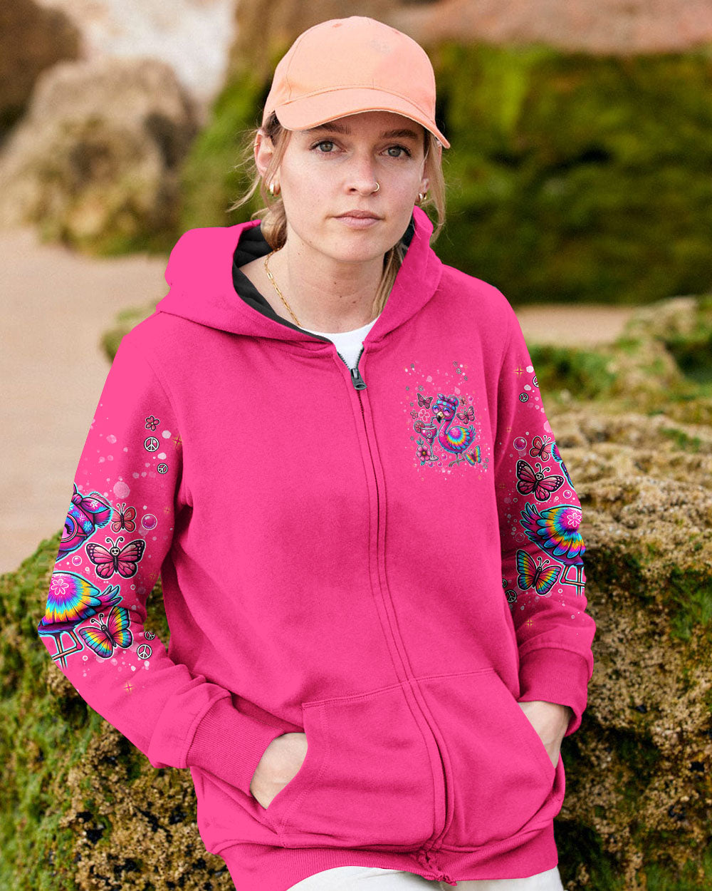 IF IT INVOLVES MARGARITAS AND FLAMINGOS COUNT ME IN ALL OVER PRINT - TLNT2507243