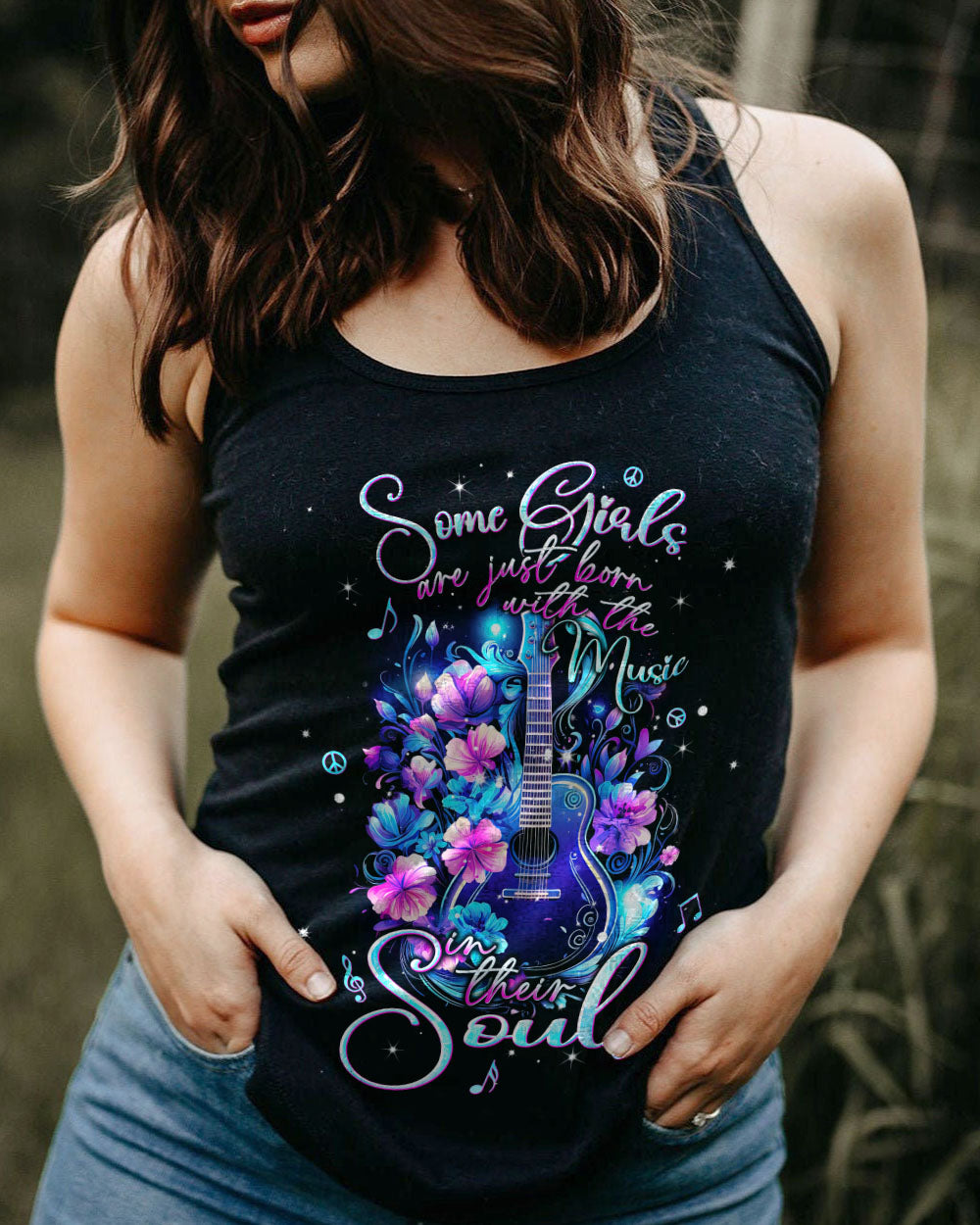 MUSIC IN THEIR SOULS GUITAR ALL OVER PRINT - TLNT2508234