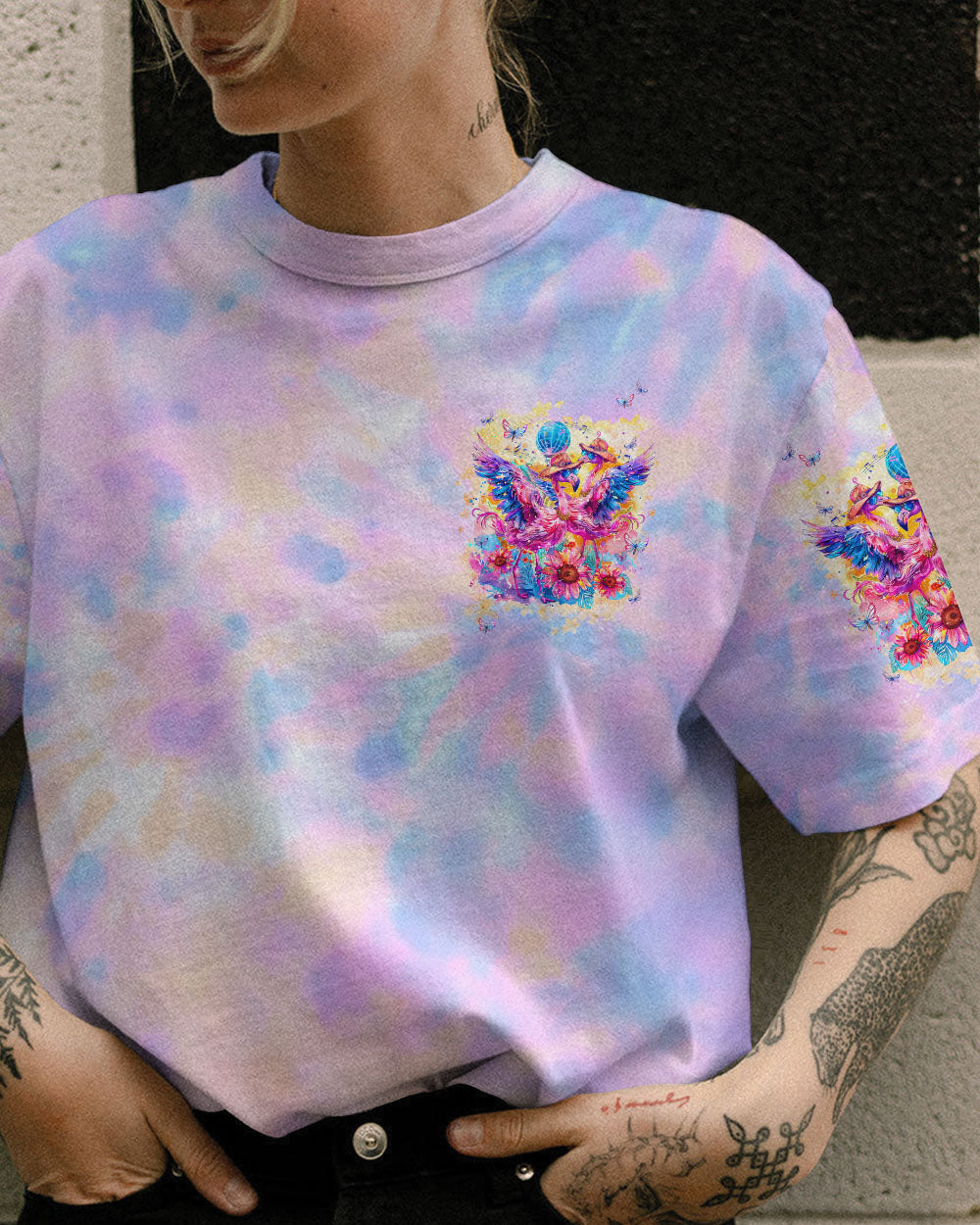 GOOD TIMES CRAZY FRIEND FLAMINGO ALL OVER PRINT - TLNT2604242
