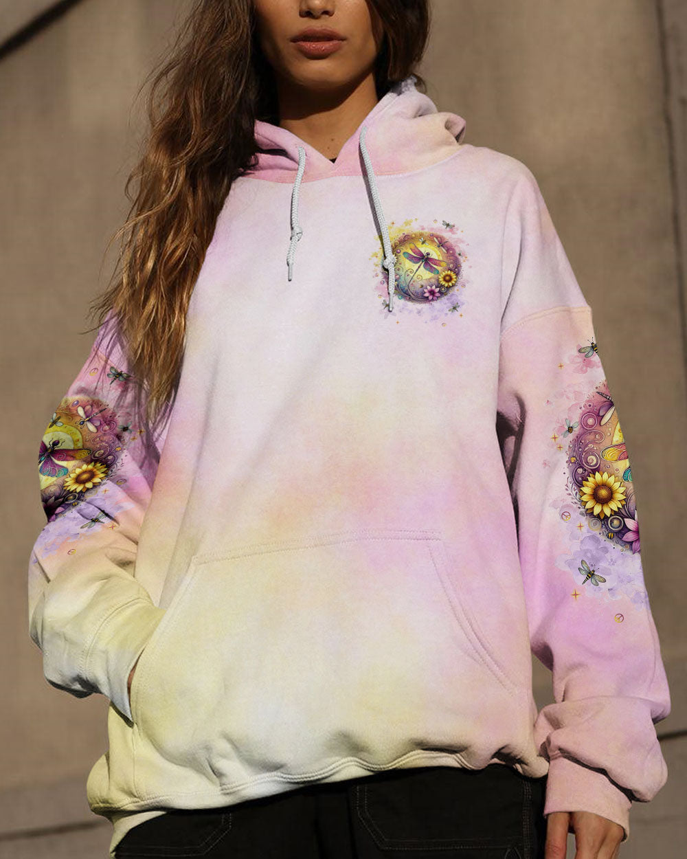 JUST BREATHE DRAGONFLY ALL OVER PRINT - TLNT2607243