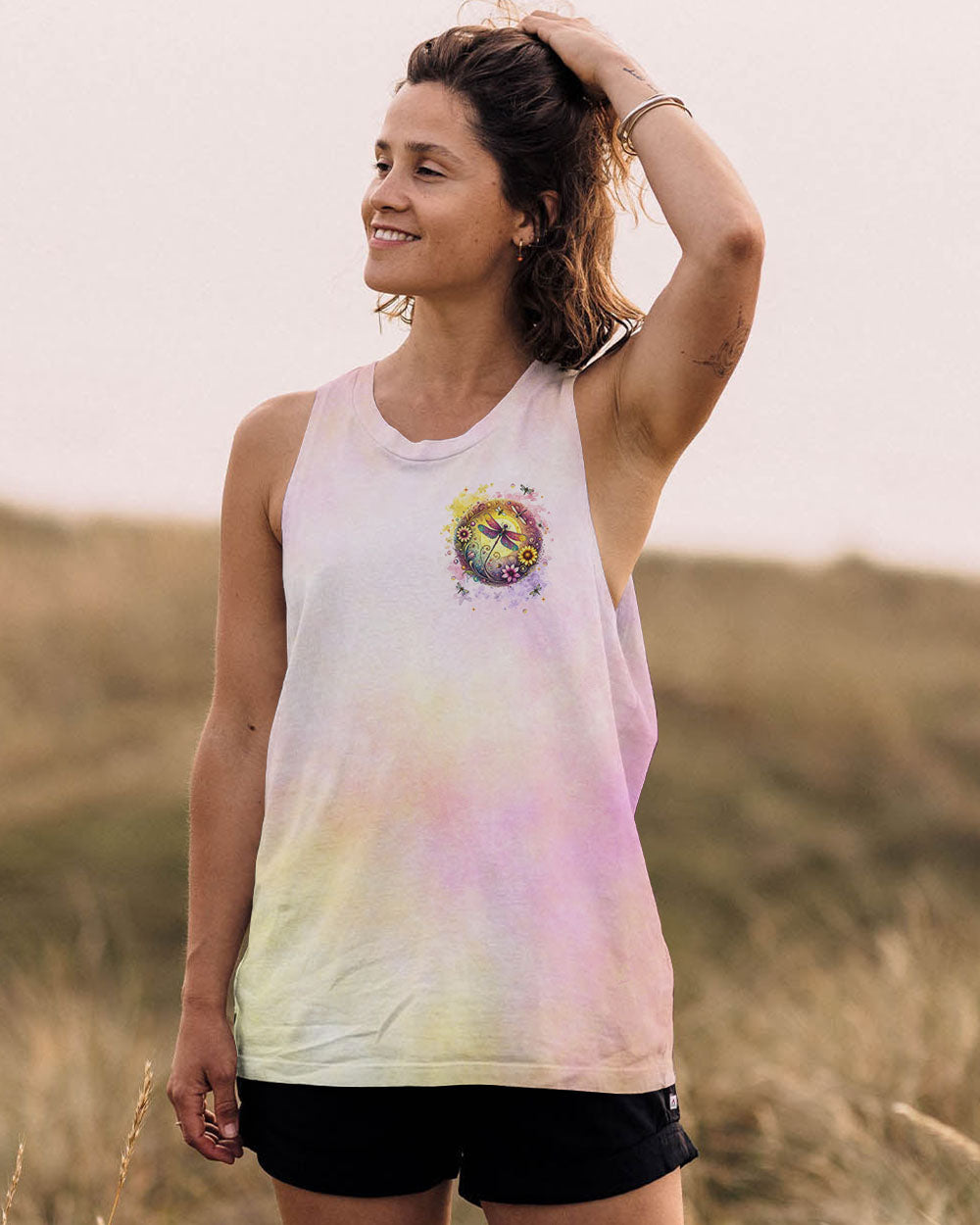 JUST BREATHE DRAGONFLY ALL OVER PRINT - TLNT2607243