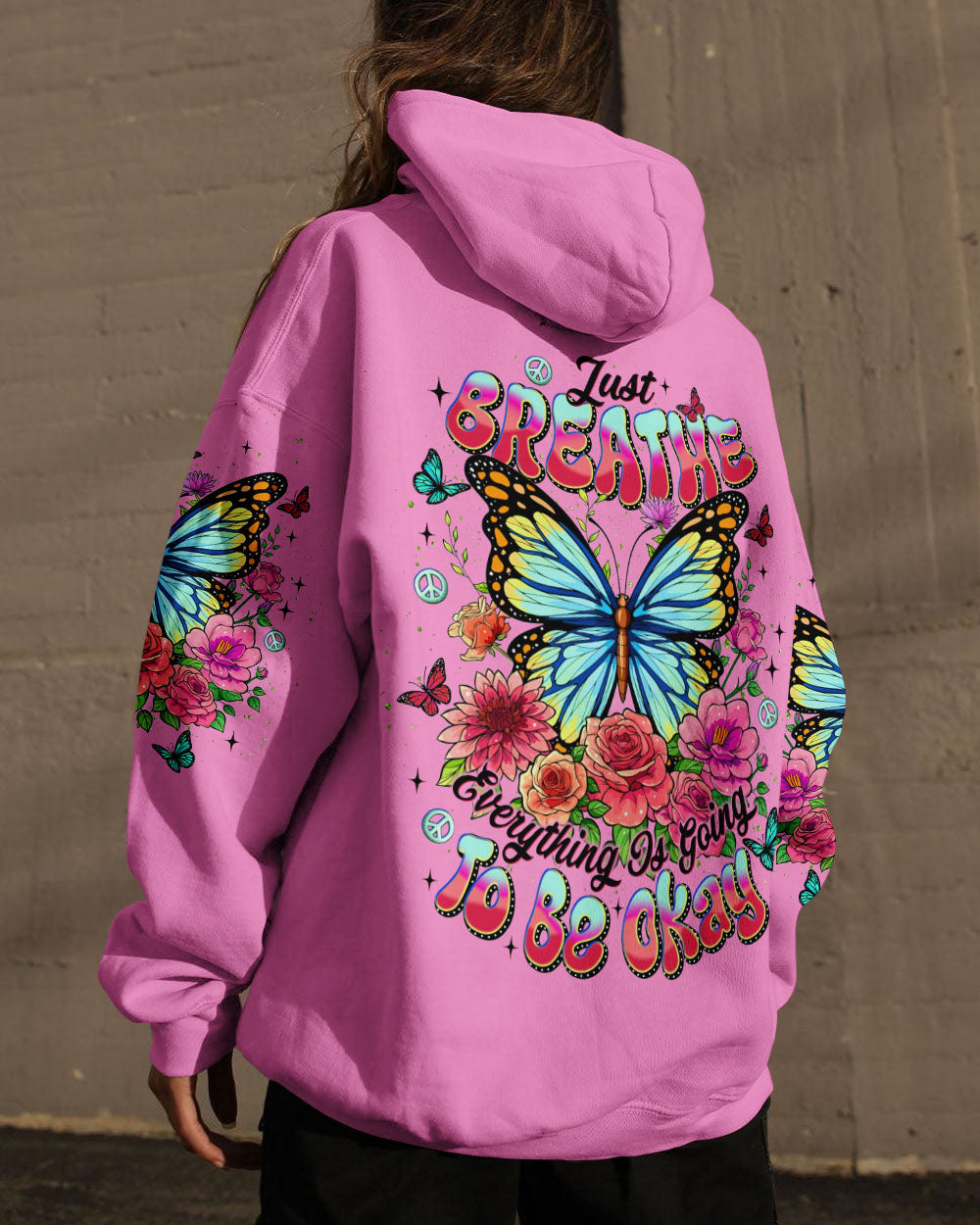 JUST BREATHE BUTTERFLY ALL OVER PRINT - TLNT2608252