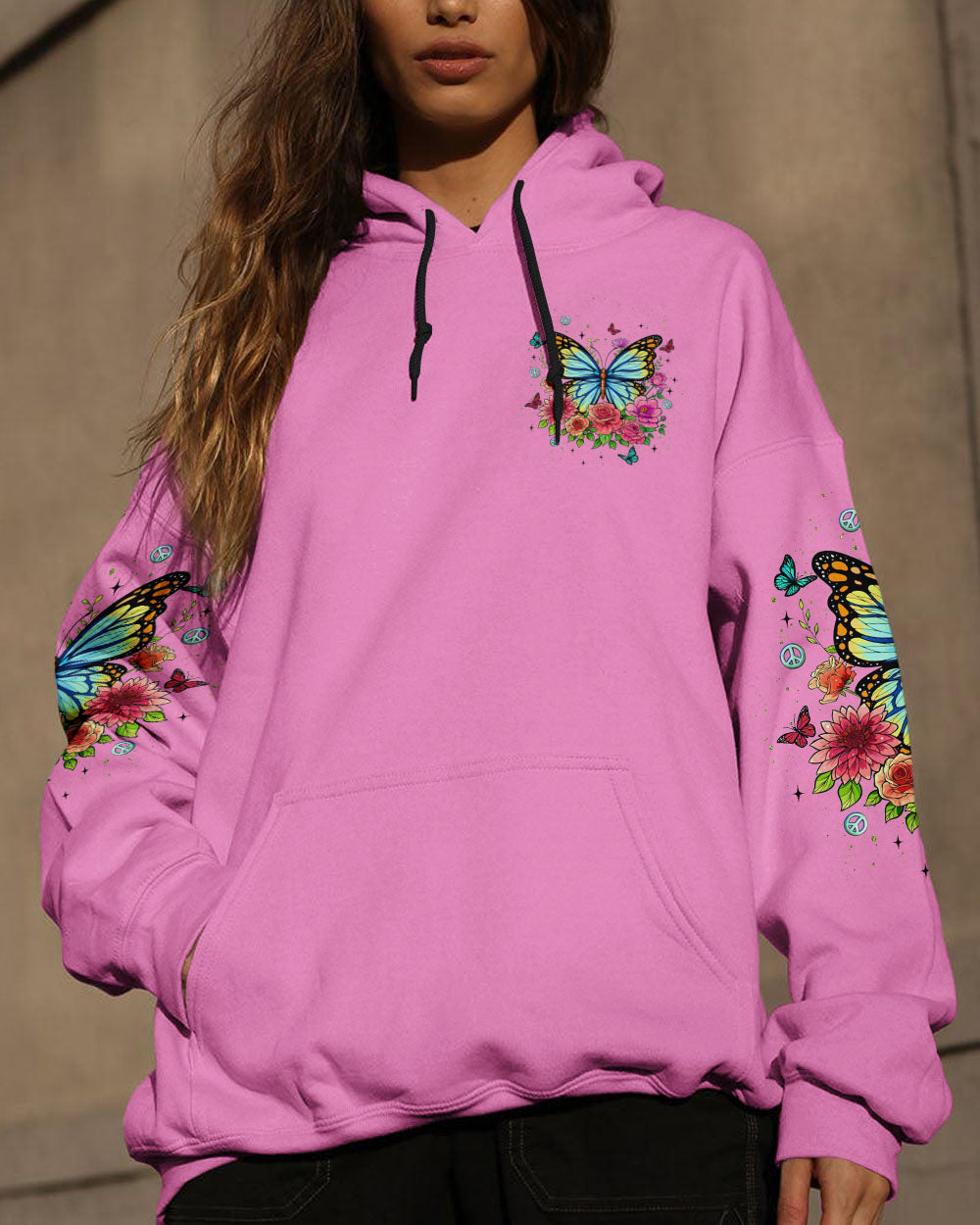 JUST BREATHE BUTTERFLY ALL OVER PRINT - TLNT2608252