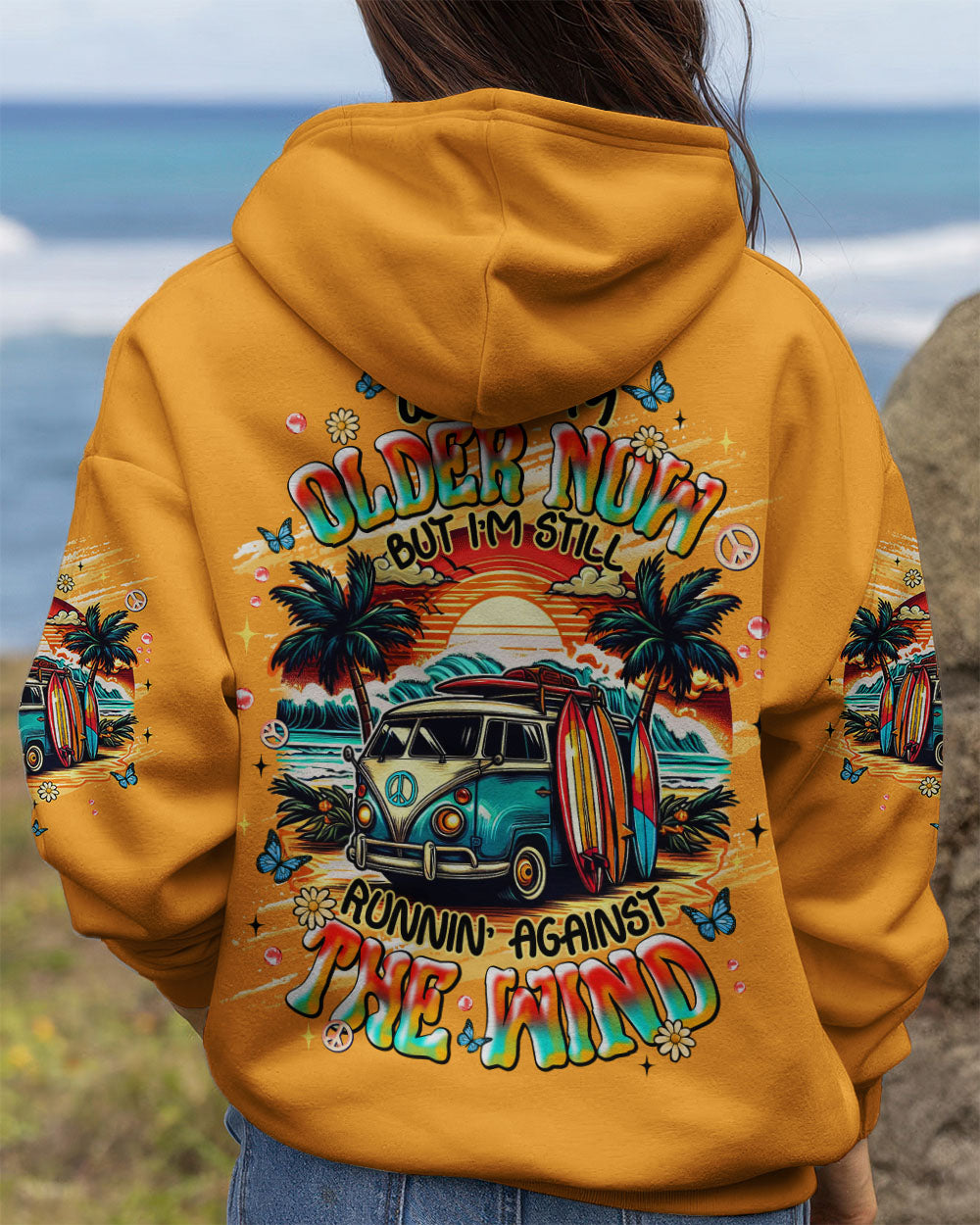 RUNNING AGAINST THE WIND BEACH BUS ALL OVER PRINT  - TLNT2611252