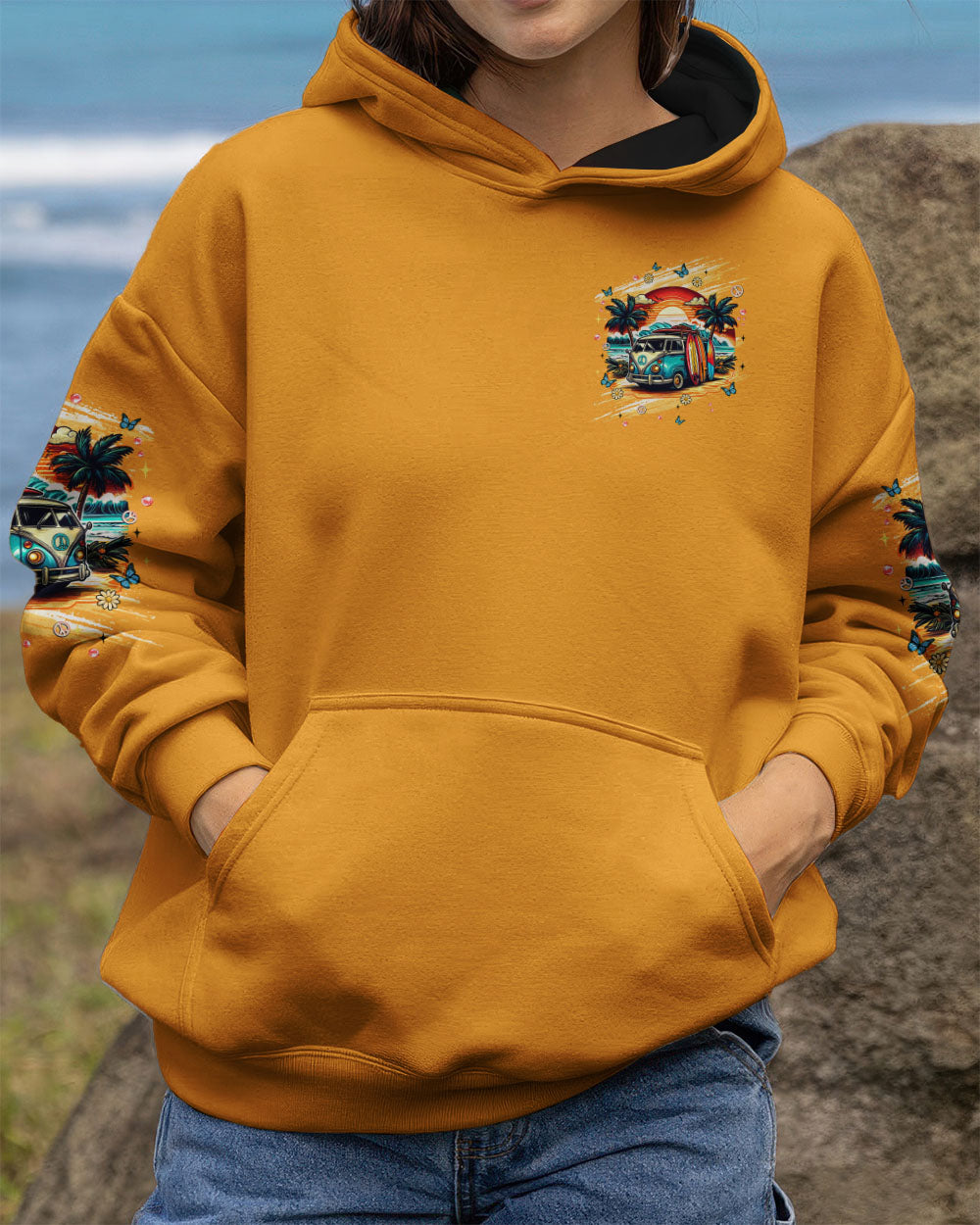 RUNNING AGAINST THE WIND BEACH BUS ALL OVER PRINT  - TLNT2611252