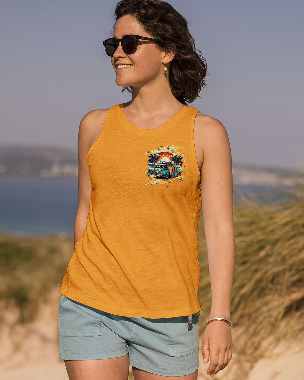 RUNNING AGAINST THE WIND BEACH BUS ALL OVER PRINT  - TLNT2611252