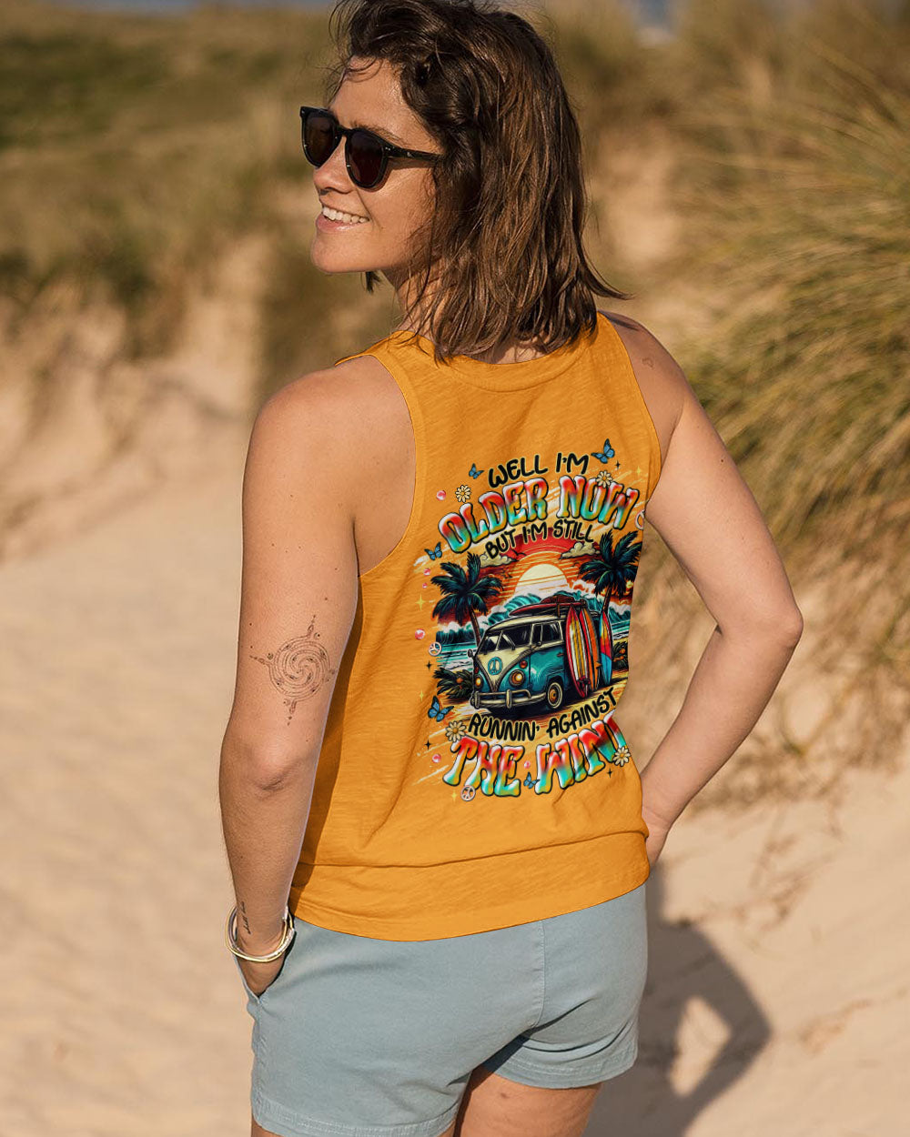 RUNNING AGAINST THE WIND BEACH BUS ALL OVER PRINT  - TLNT2611252