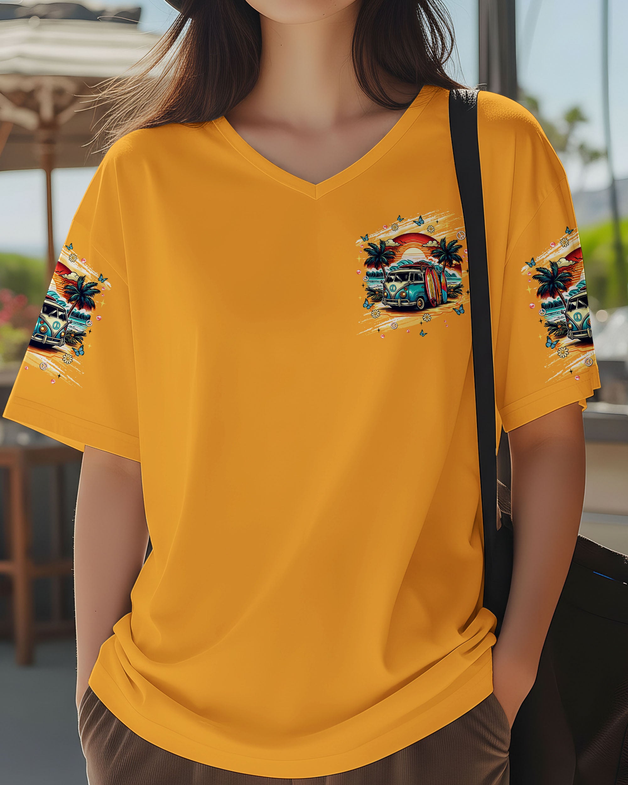 RUNNING AGAINST THE WIND BEACH BUS ALL OVER PRINT  - TLNT2611252
